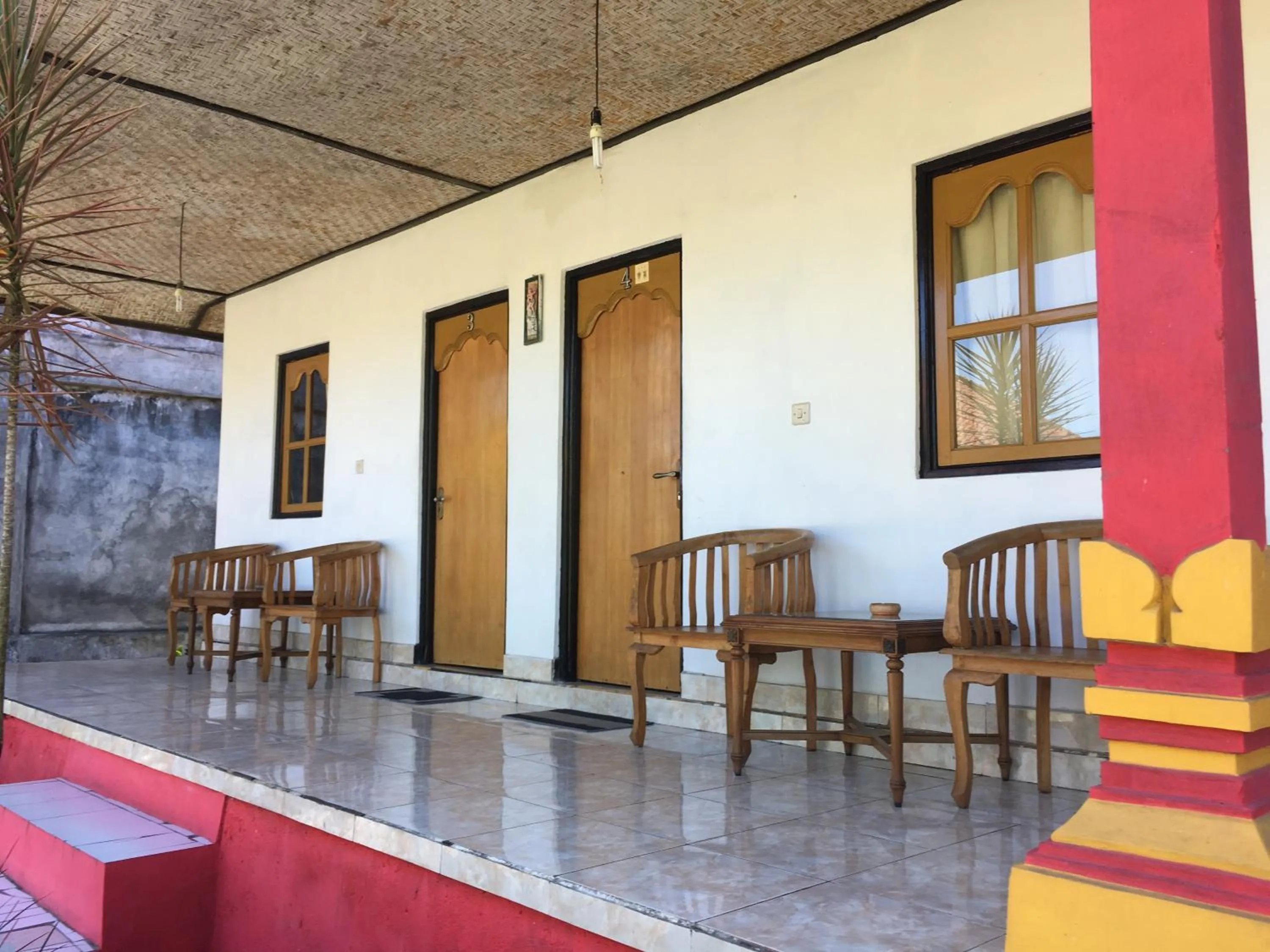 Balcony/Terrace in Darma Putra Hotel