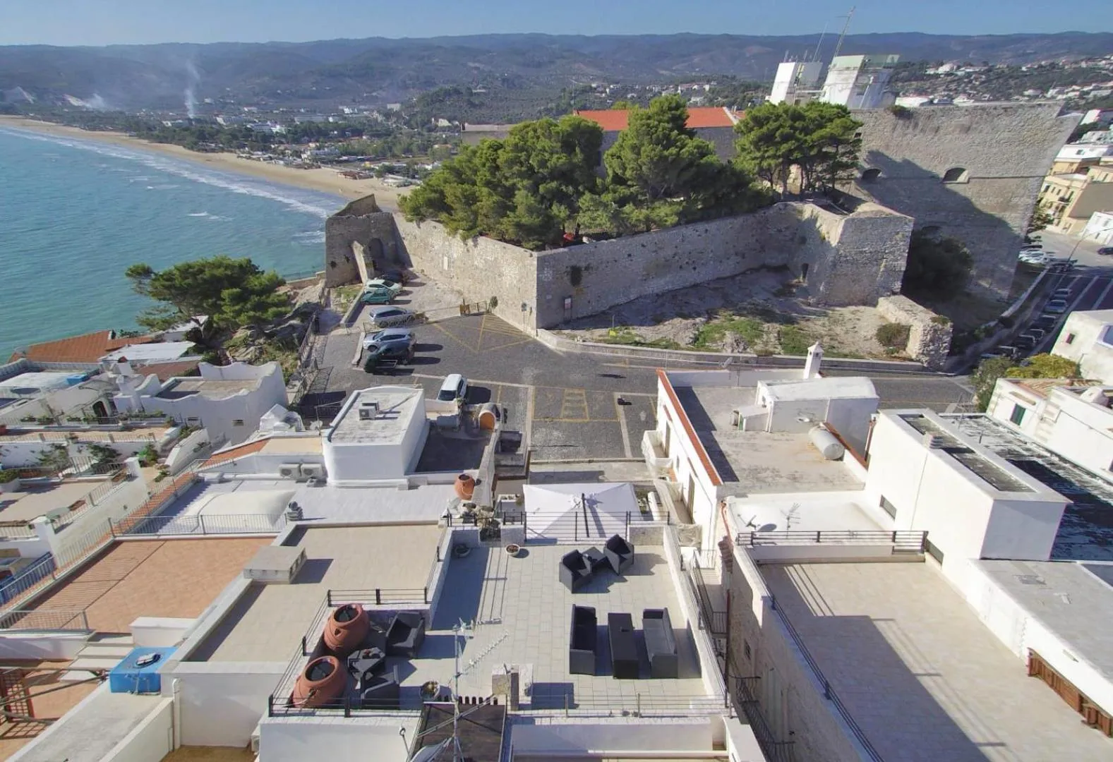 Bird's eye view in B&B Casanita