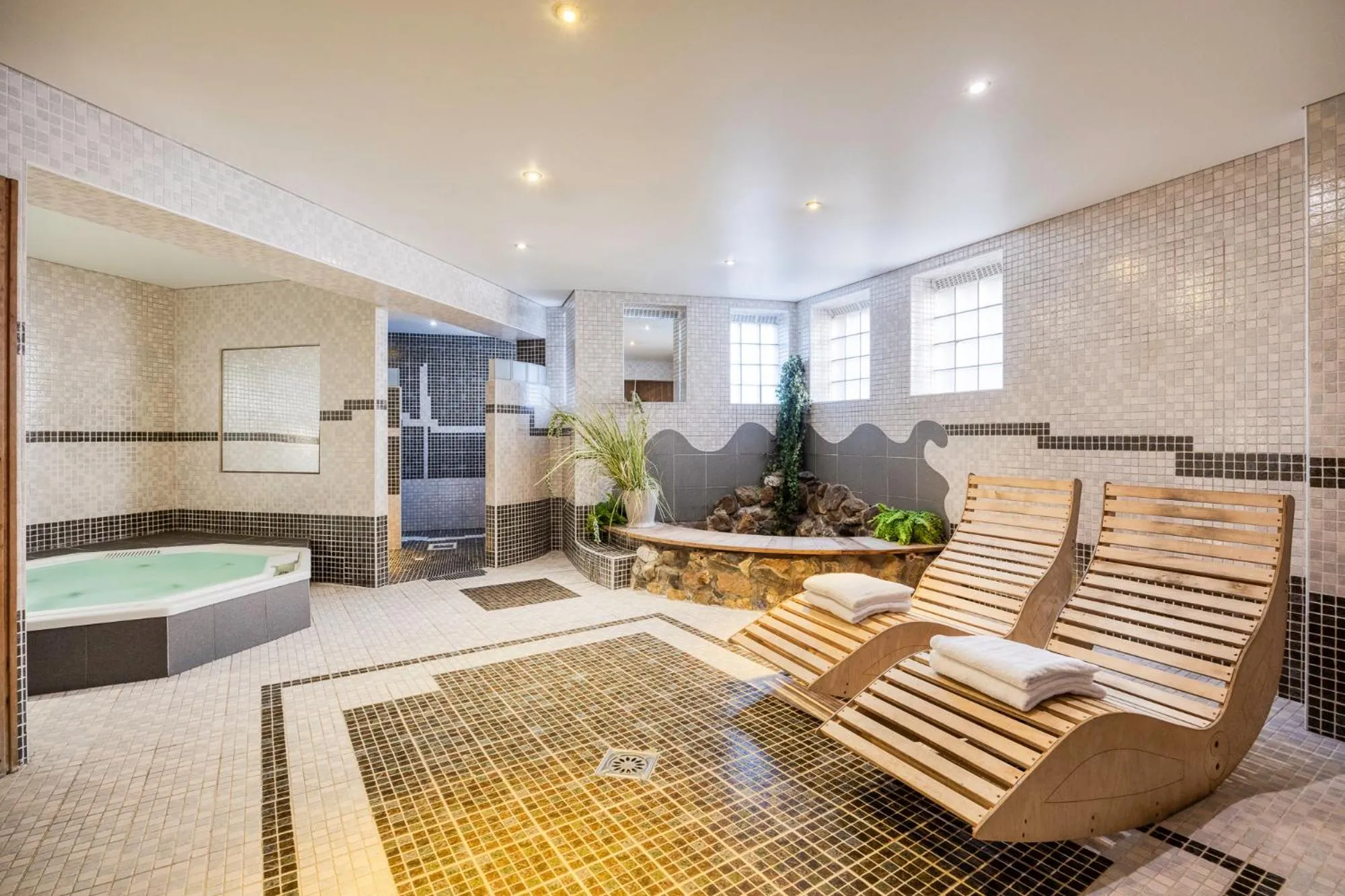 Spa and wellness centre/facilities in Hotel du Commerce