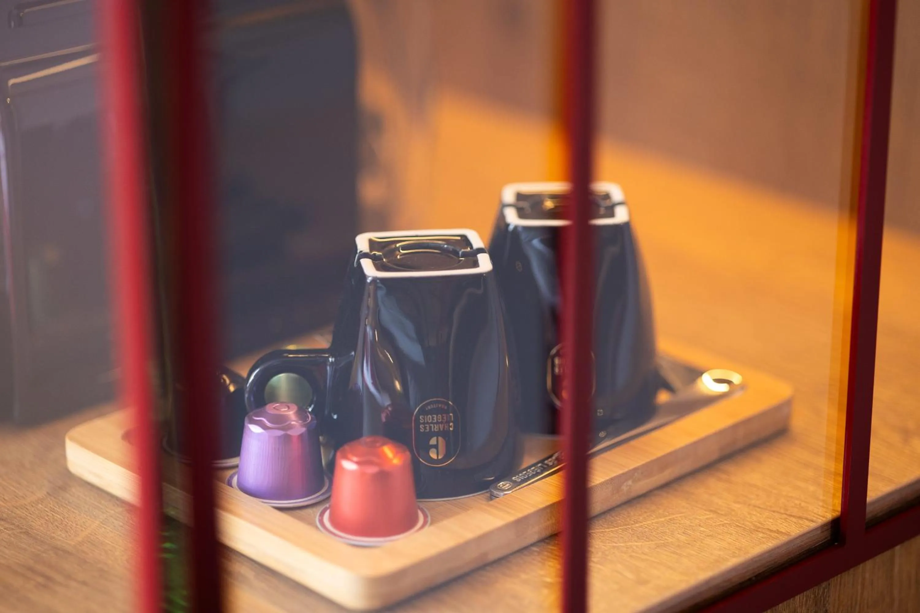 Coffee/tea facilities in Hotel du Commerce