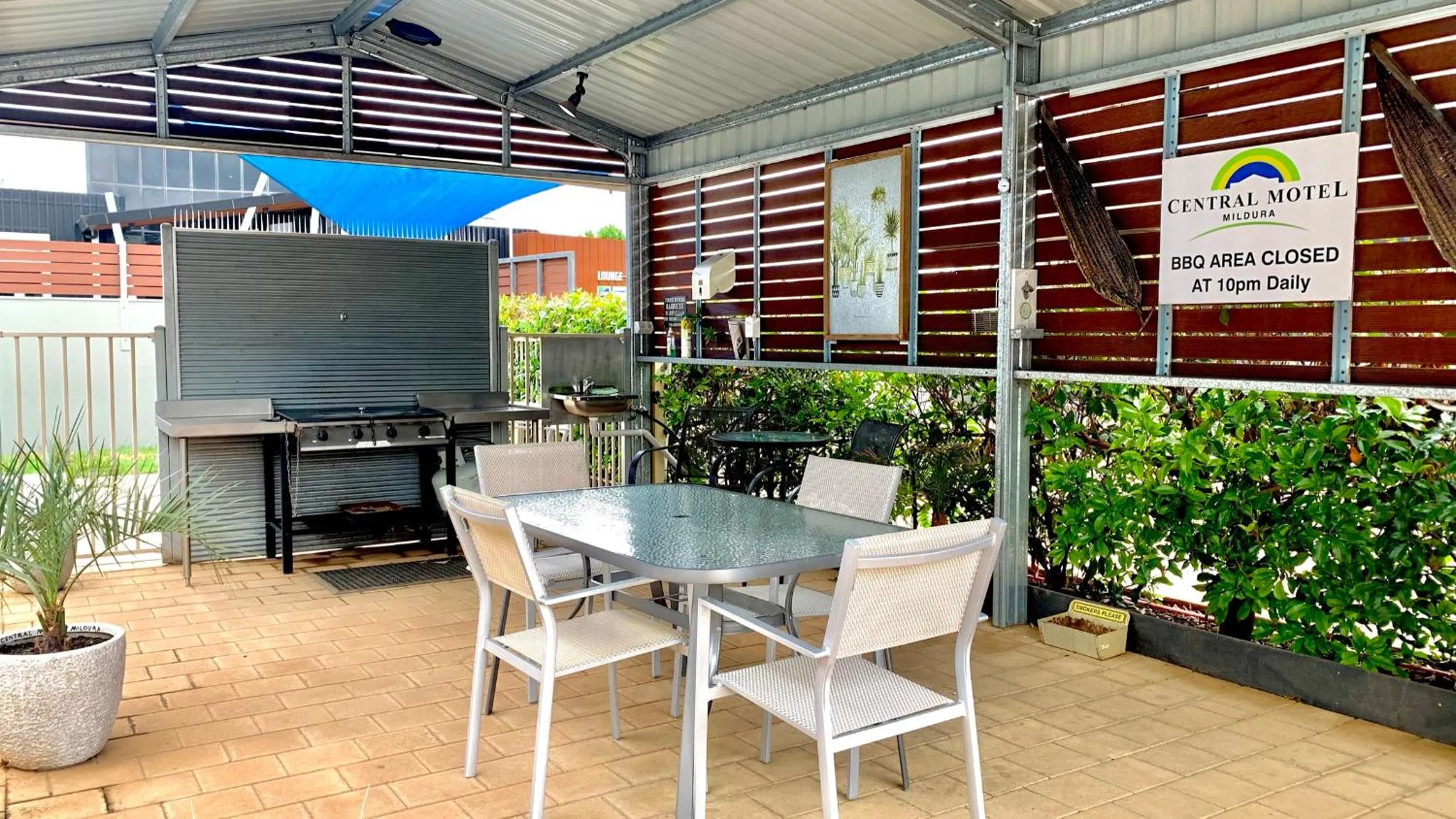 BBQ facilities in Central Motel Mildura