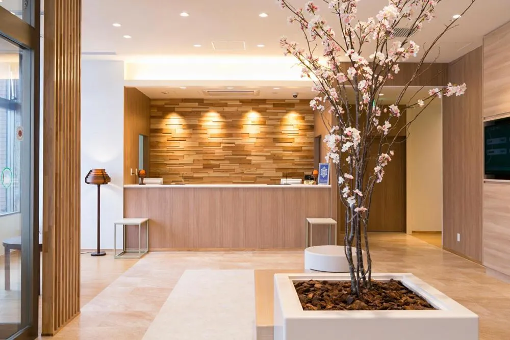 Lobby or reception in JR-East Hotel Mets Kitakami