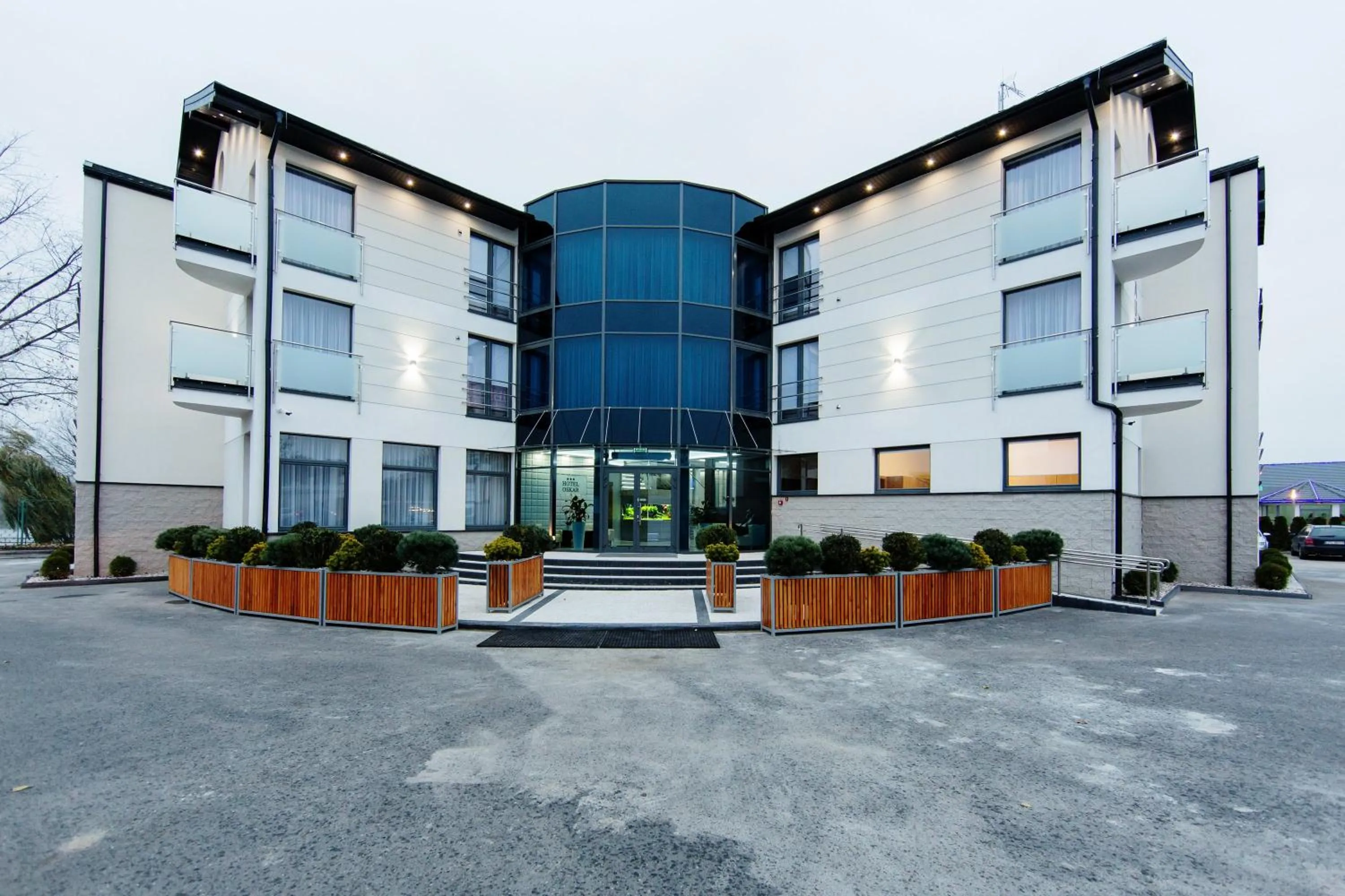Facade/entrance in Hotel Oskar Business & Spa