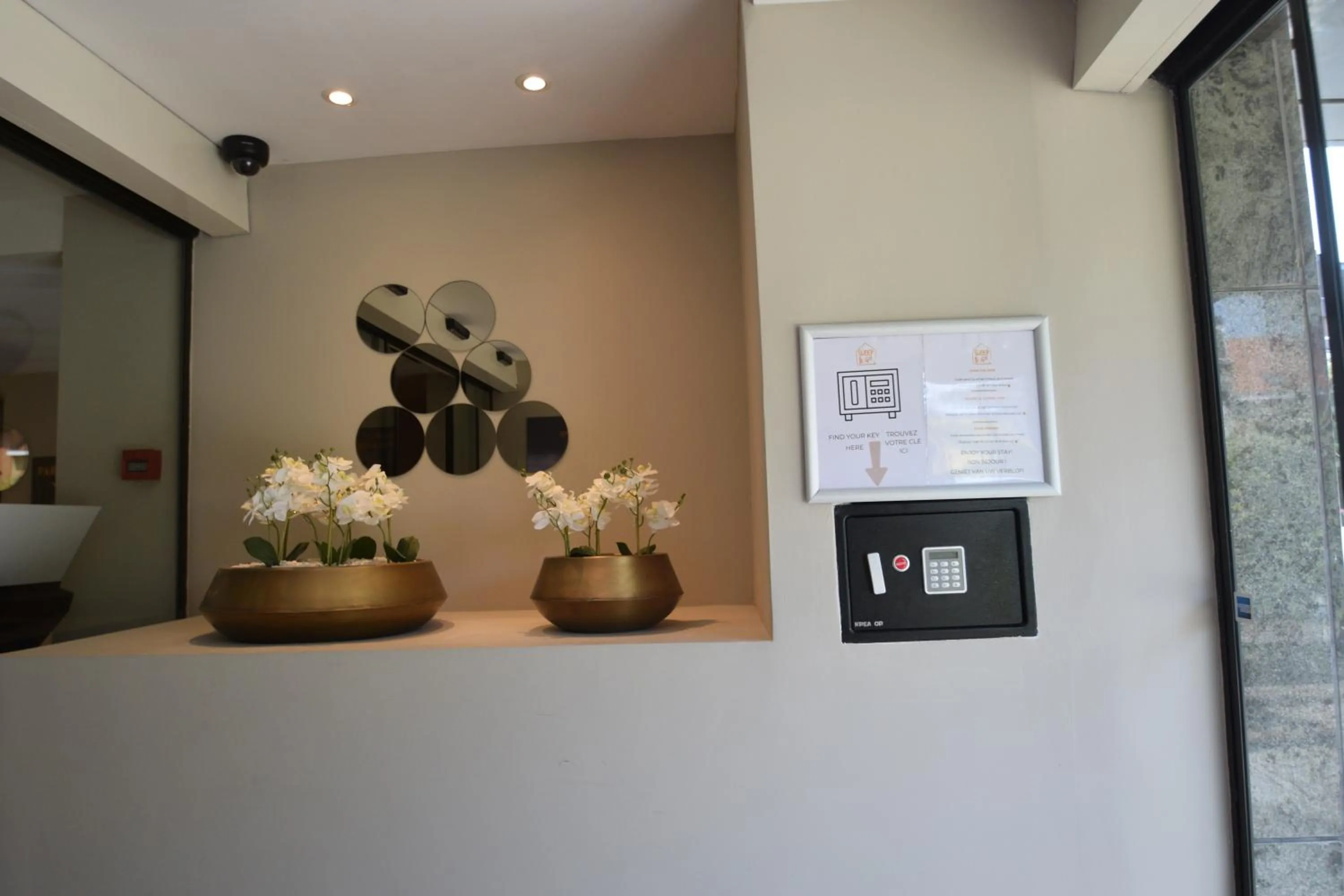 Lobby or reception in Sleep & Go Brussels Expo Hotel