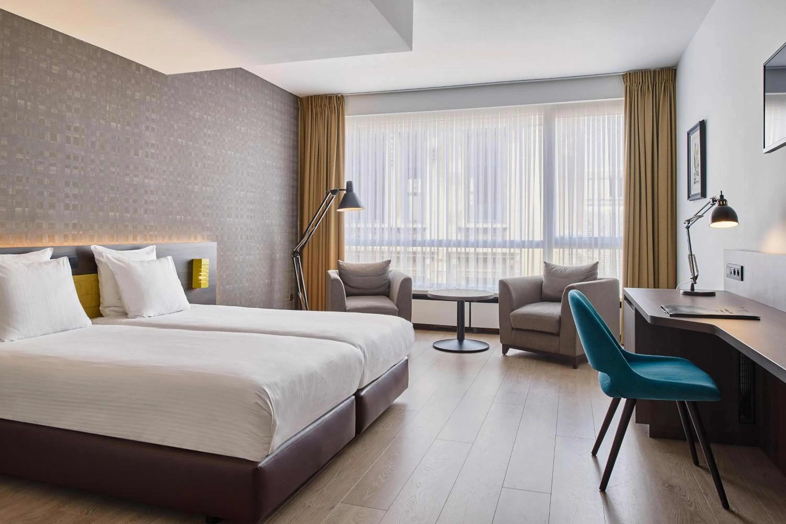 Bed in Theater Hotel