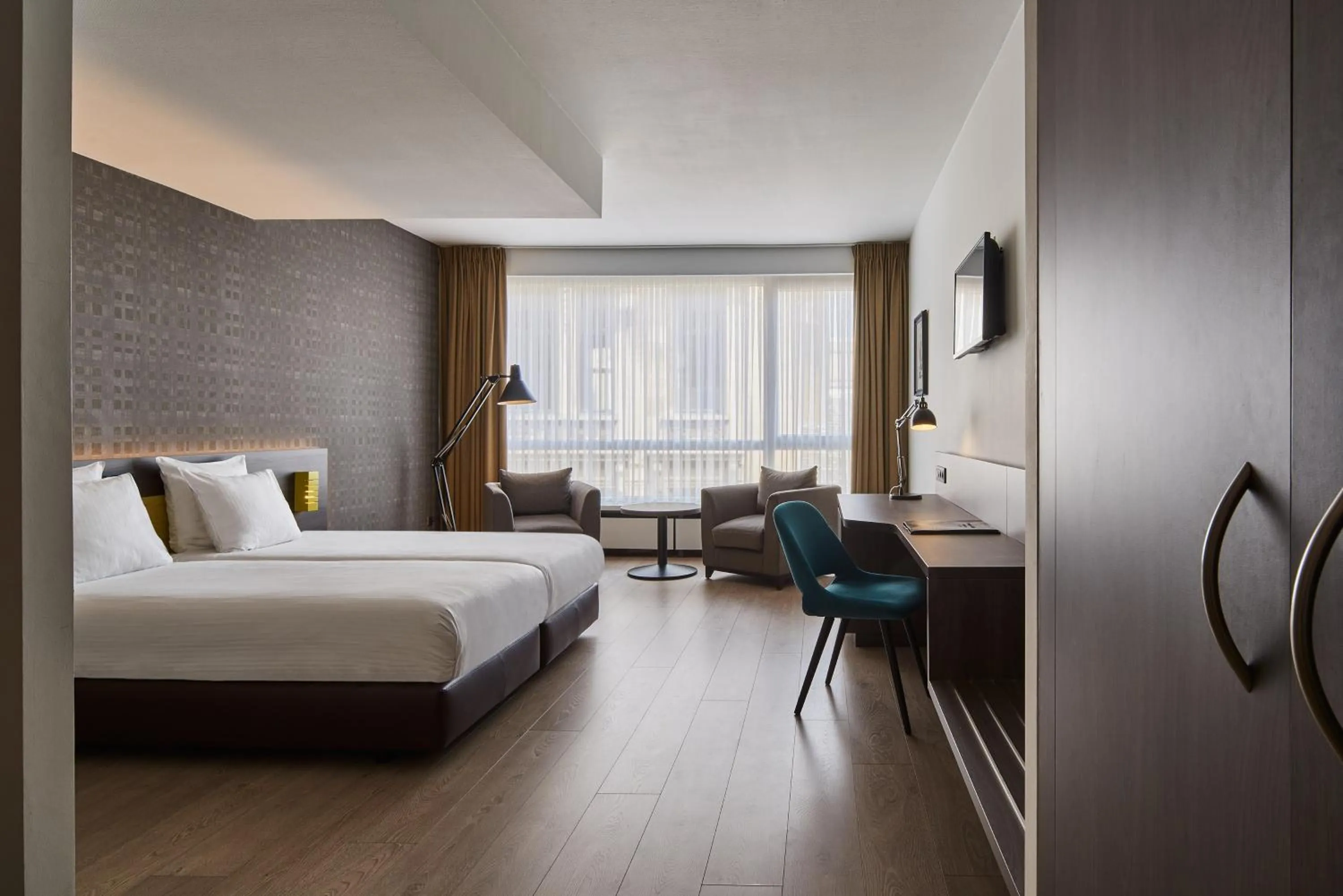 Bed in Theater Hotel