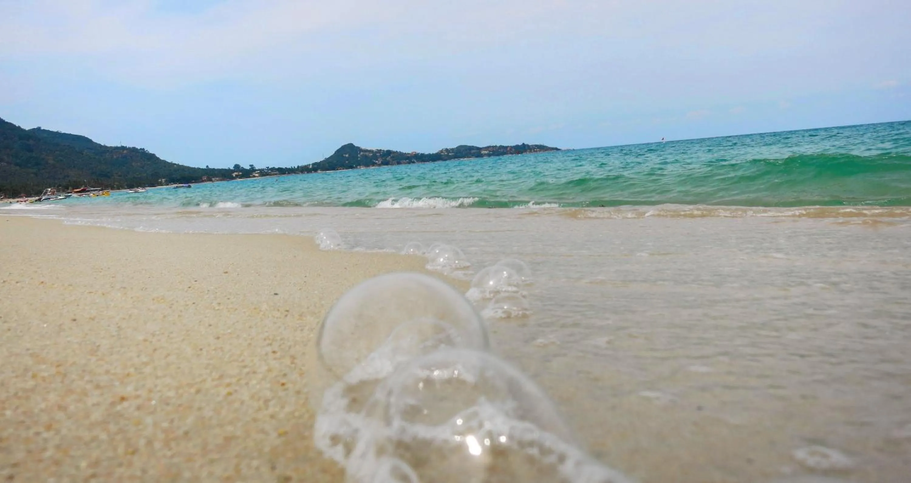 Beach in P168 Hostel Samui