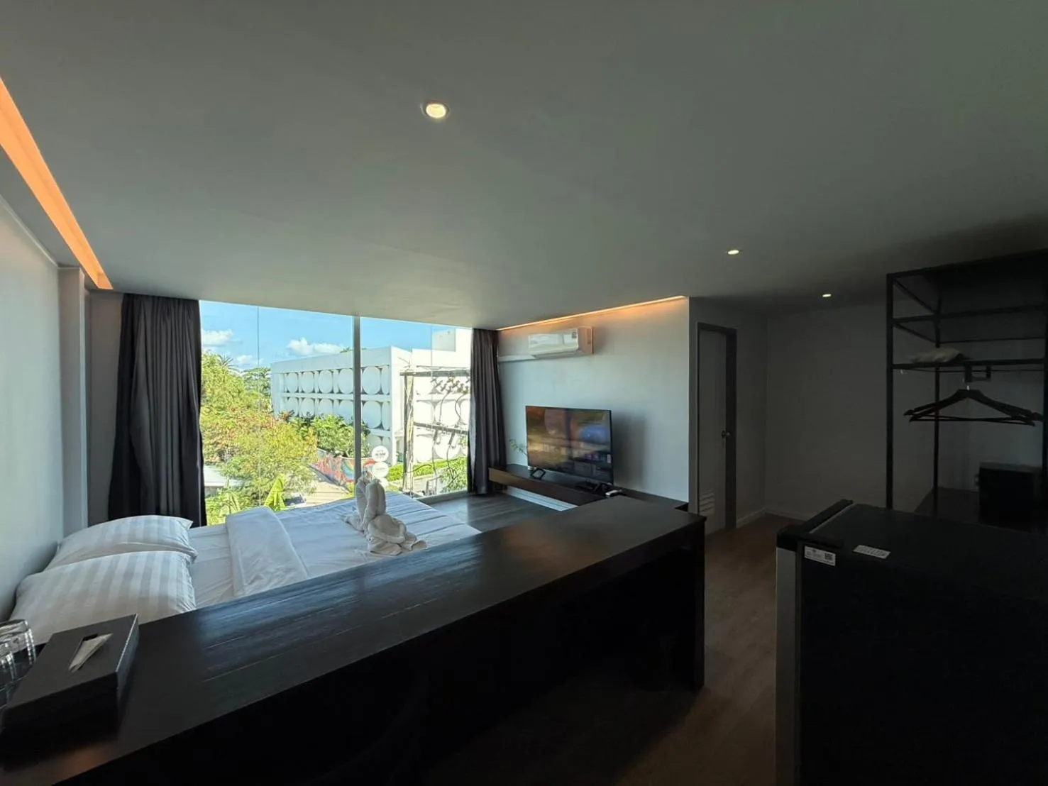 View (from property/room), Bed in P168 Hostel Samui