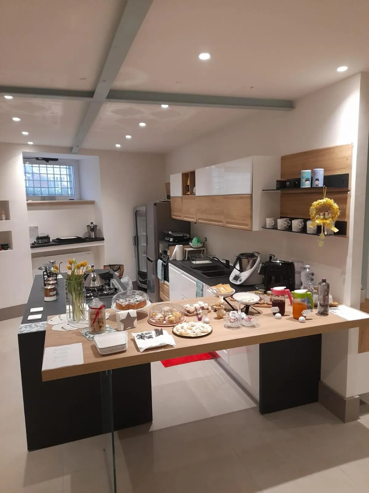 Kitchen or kitchenette in B&B Lamezia Terme