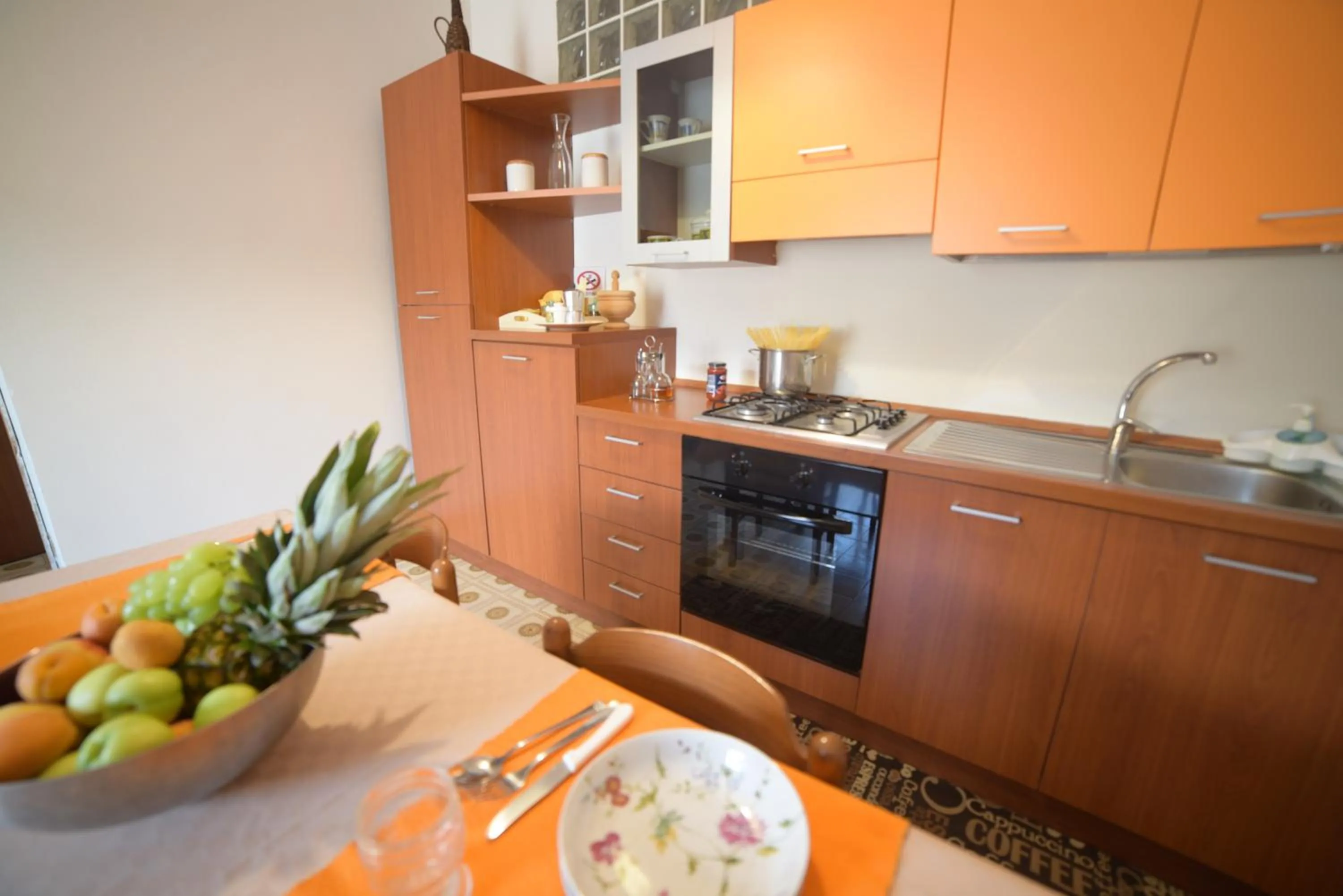 Kitchen or kitchenette in B&B Lamezia Terme