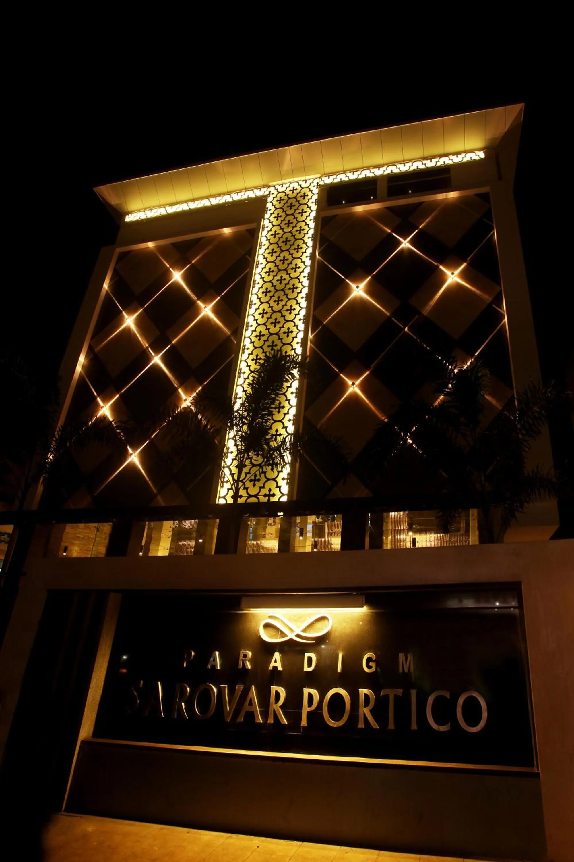 Facade/entrance in Paradigm Sarovar Portico