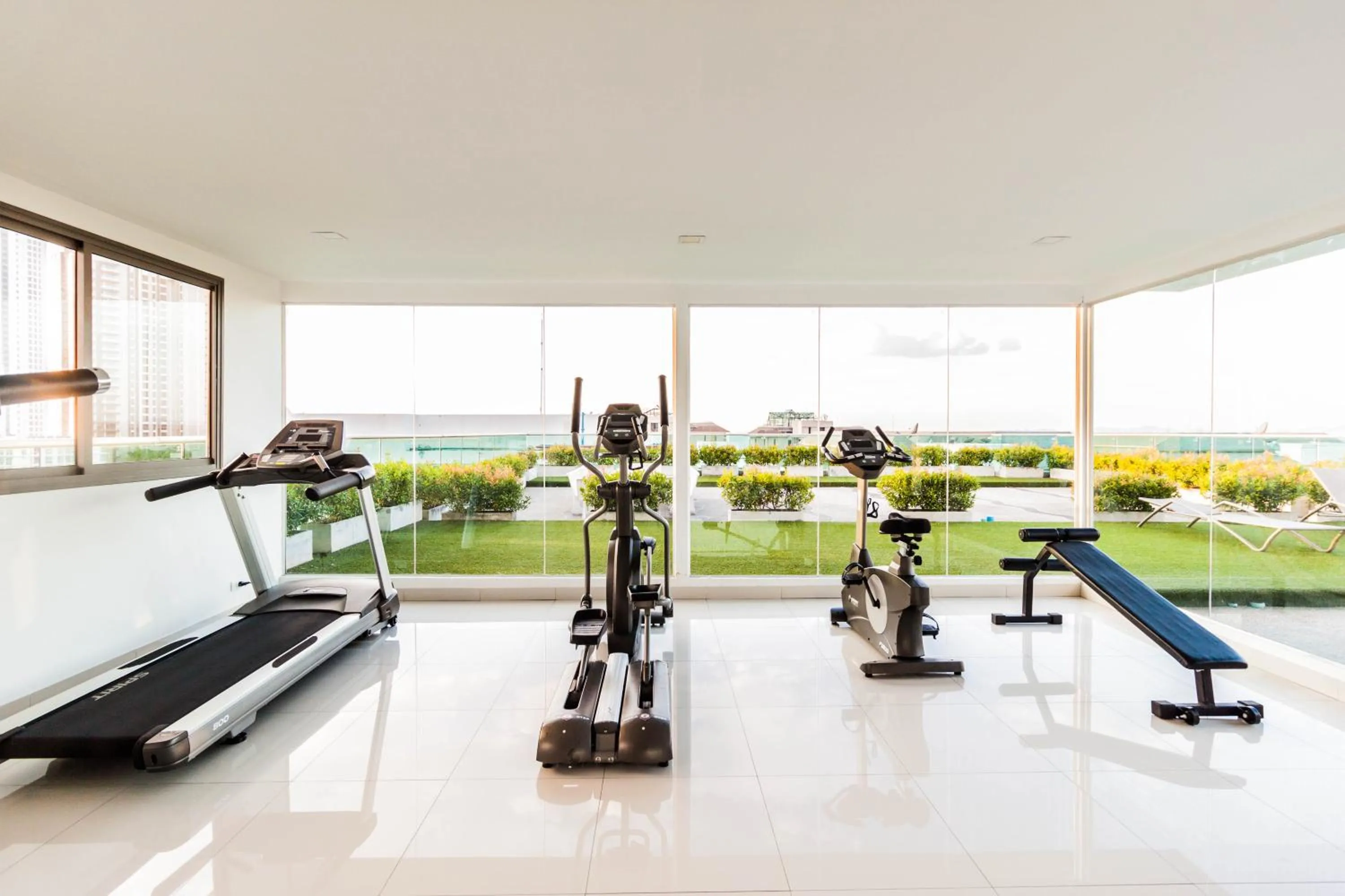 Fitness centre/facilities in Club Royal Wongamat by Pattaya Sunny Rentals