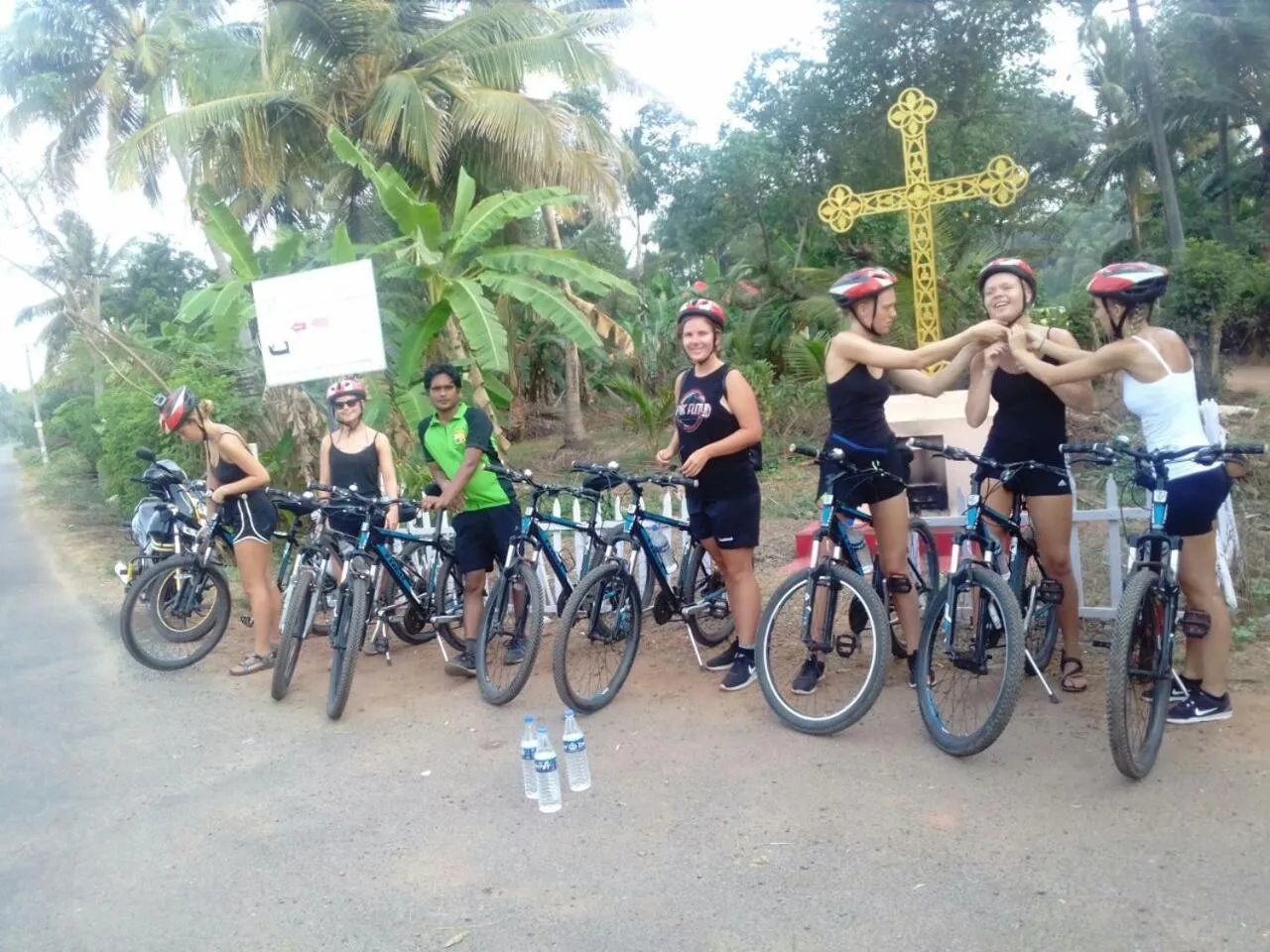 Cycling in Trimurti Pine Valley Resort