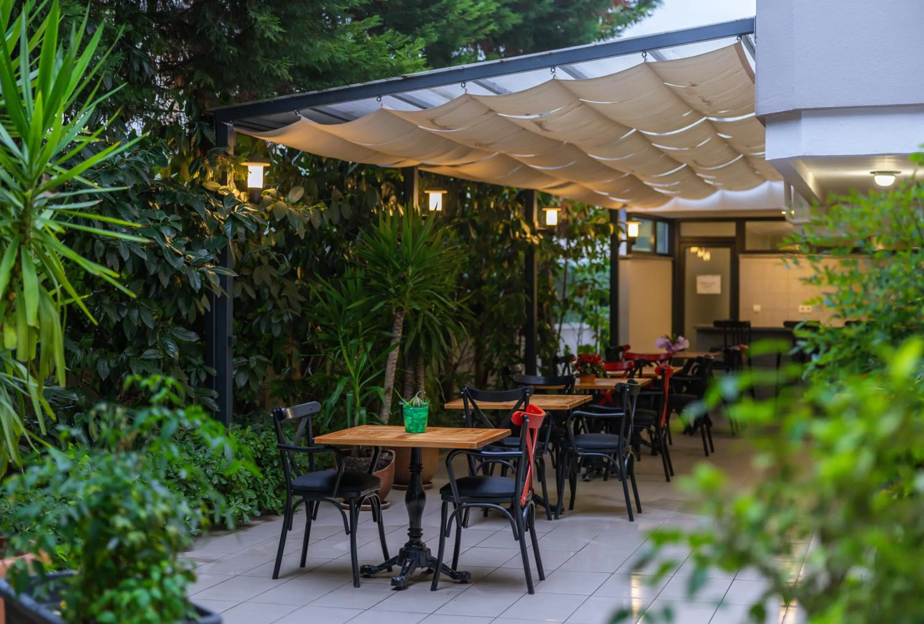 Patio in Palmada Hotel