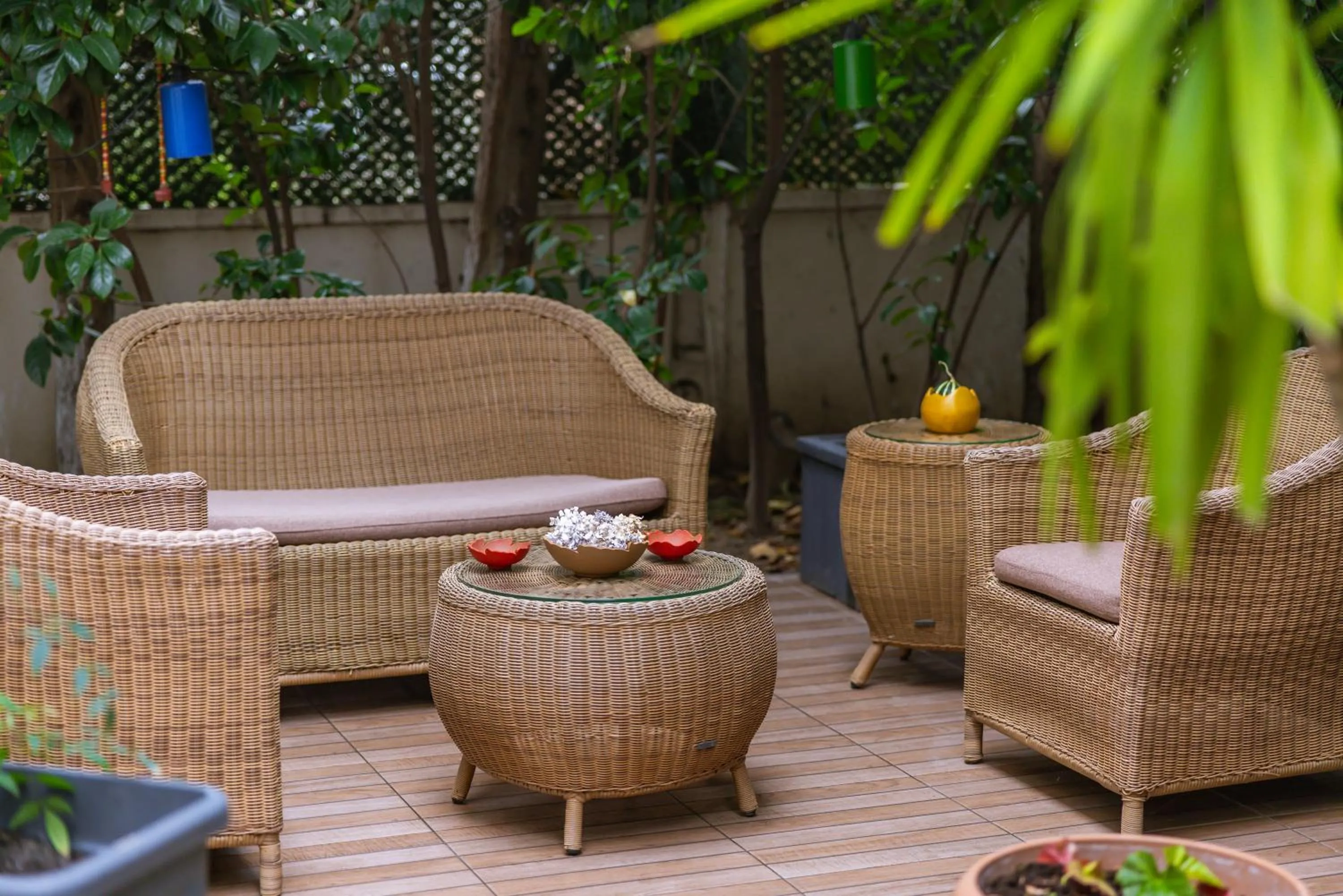 Patio in Palmada Hotel