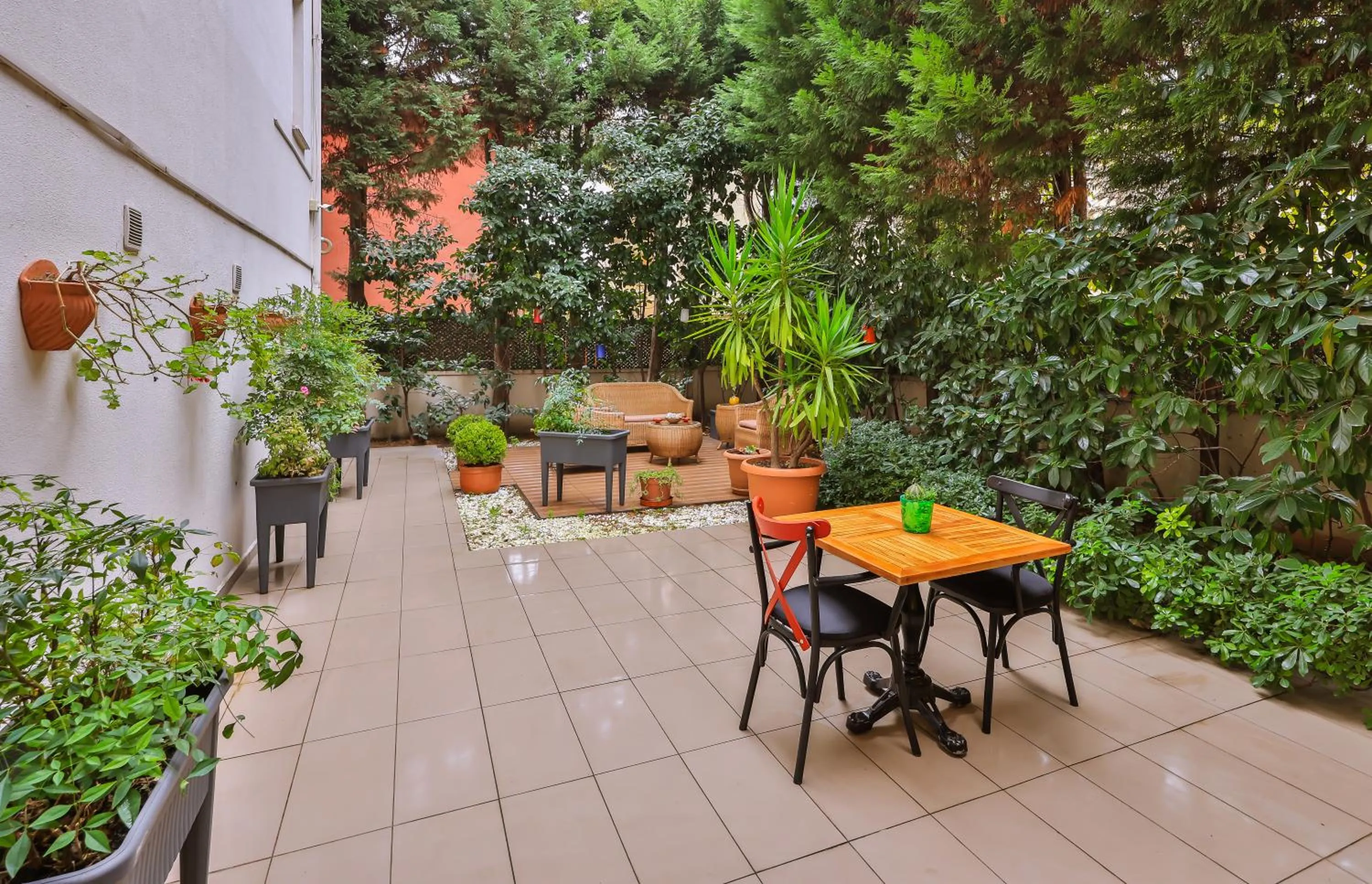 Patio in Palmada Hotel