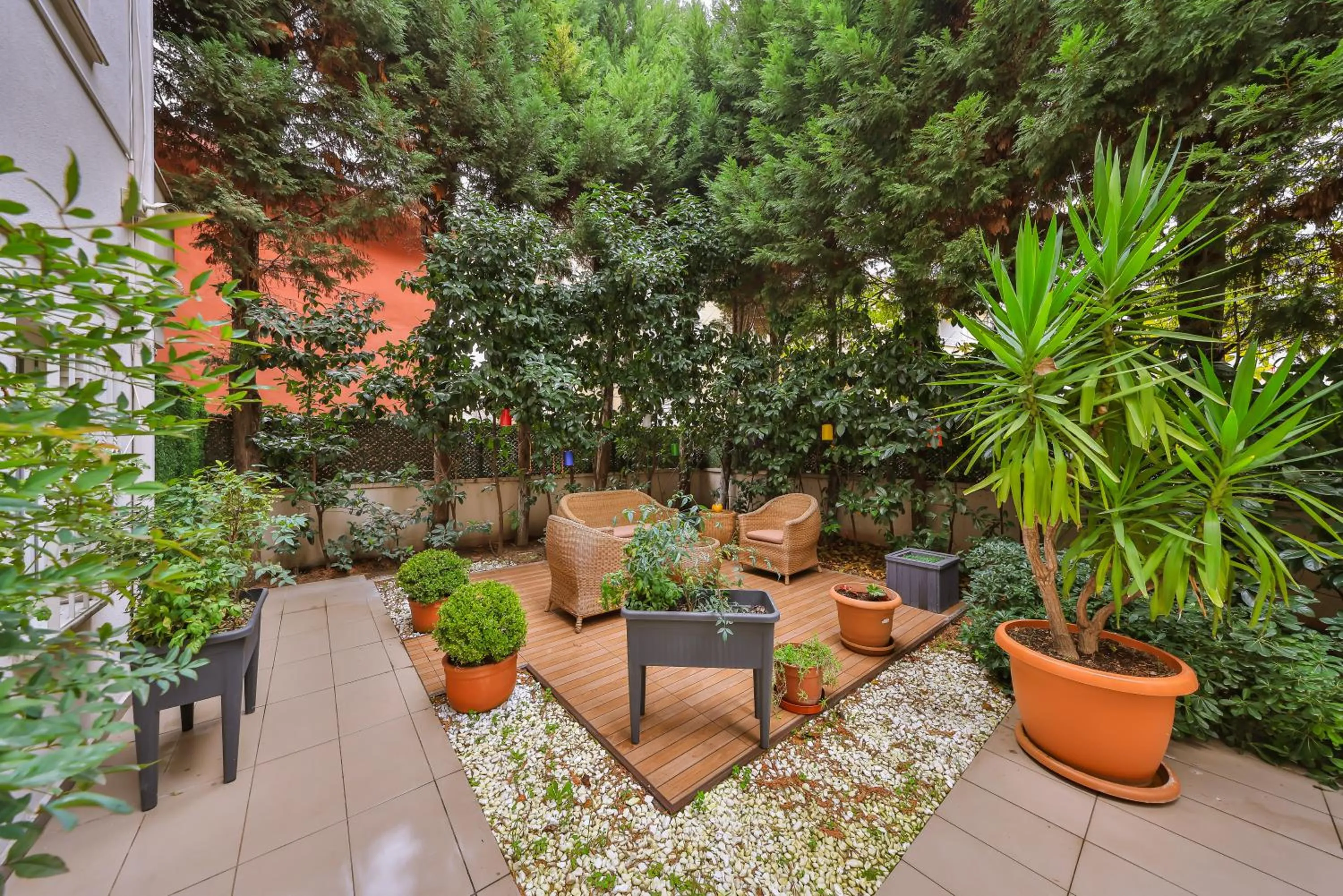 Patio in Palmada Hotel