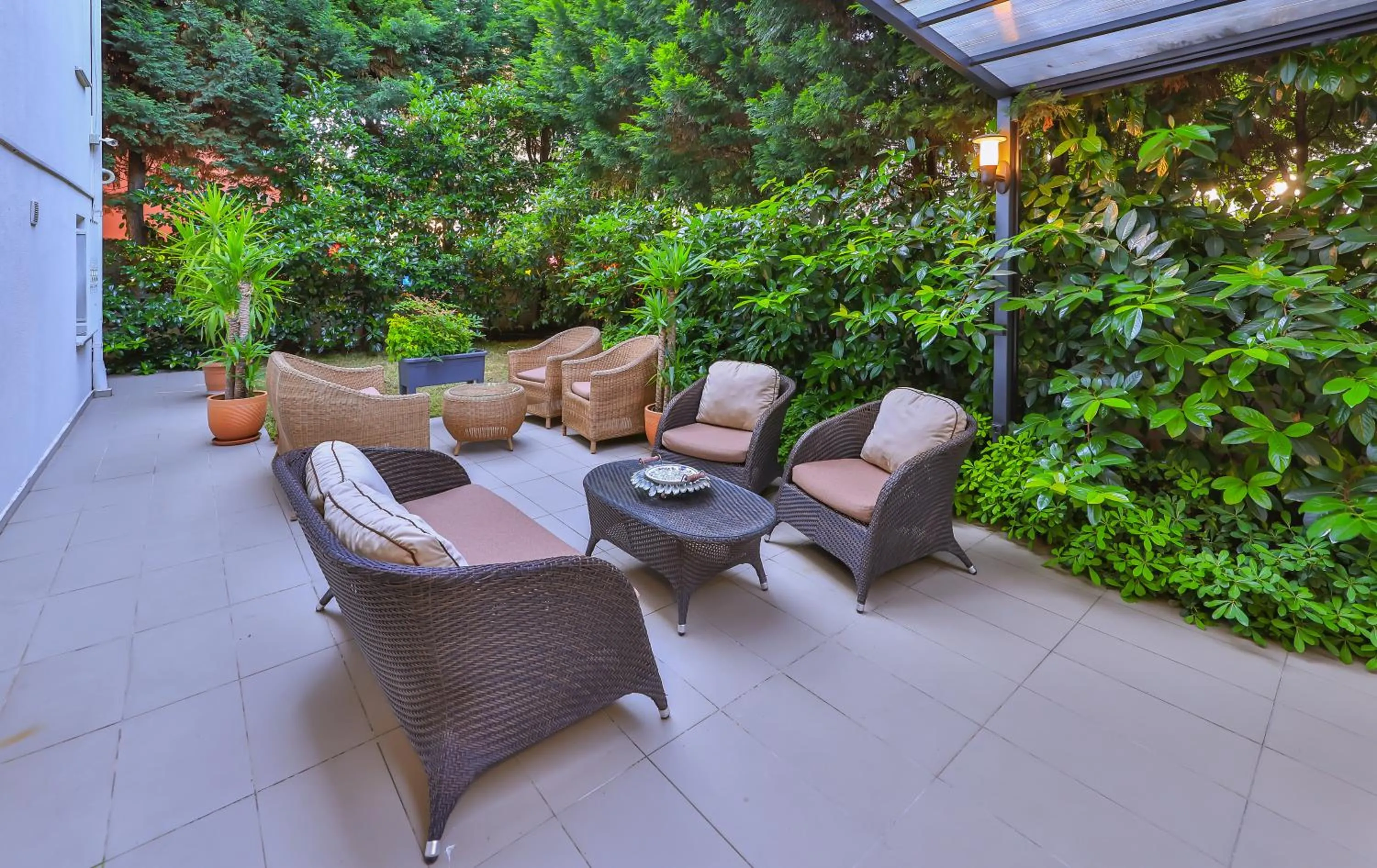 Patio in Palmada Hotel