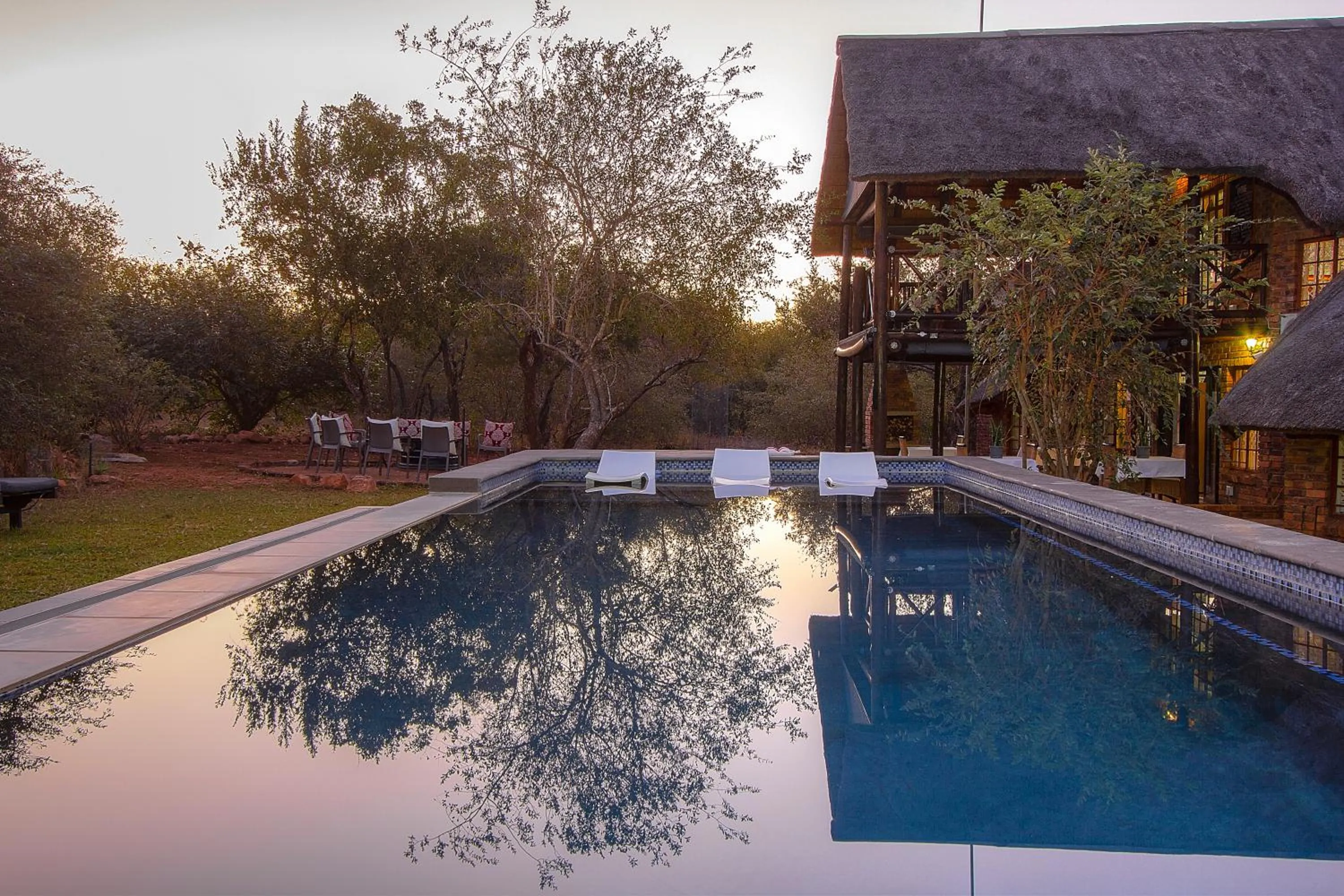Property building in Imbube Safari Lodge