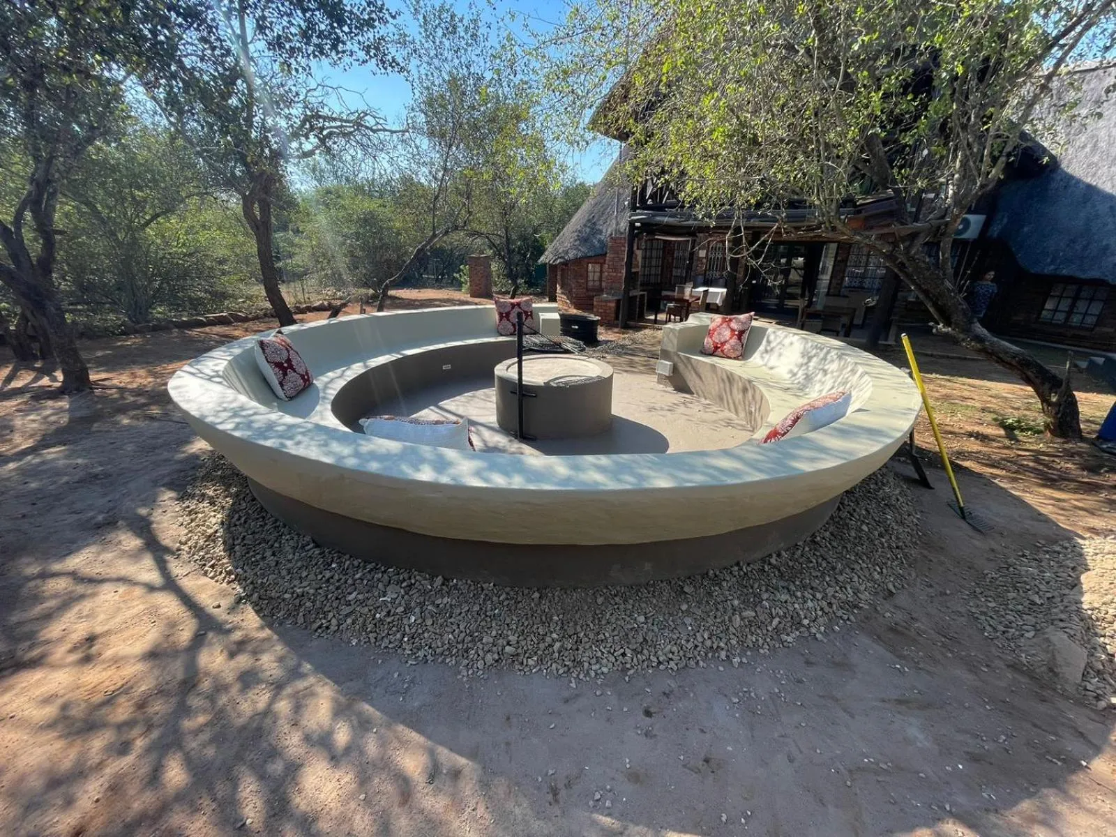 BBQ facilities in Imbube Safari Lodge