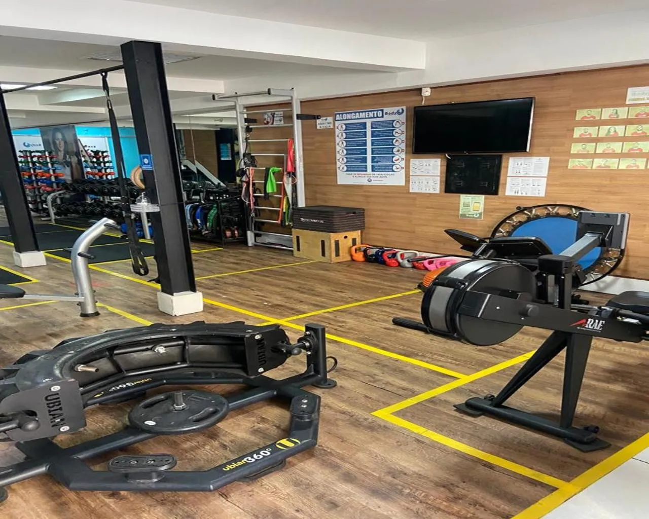 Fitness centre/facilities in Petit Rio Hotel