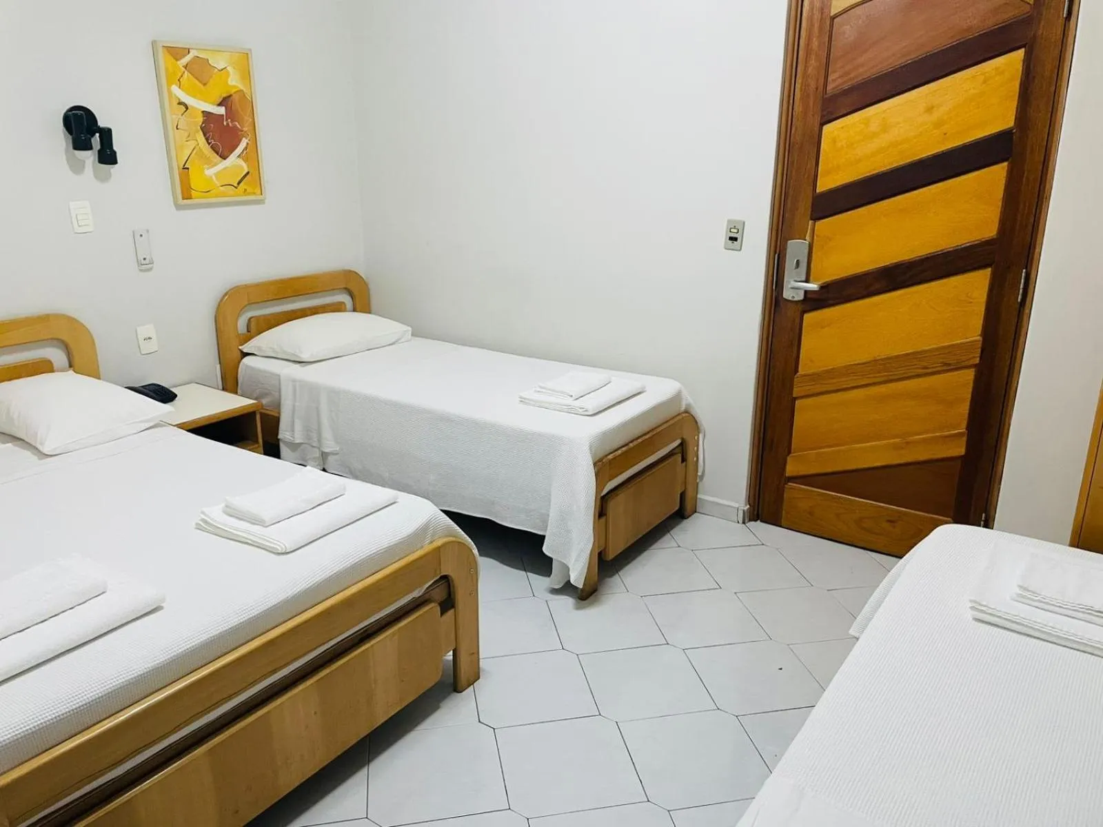 Bed in Missouri Hotel