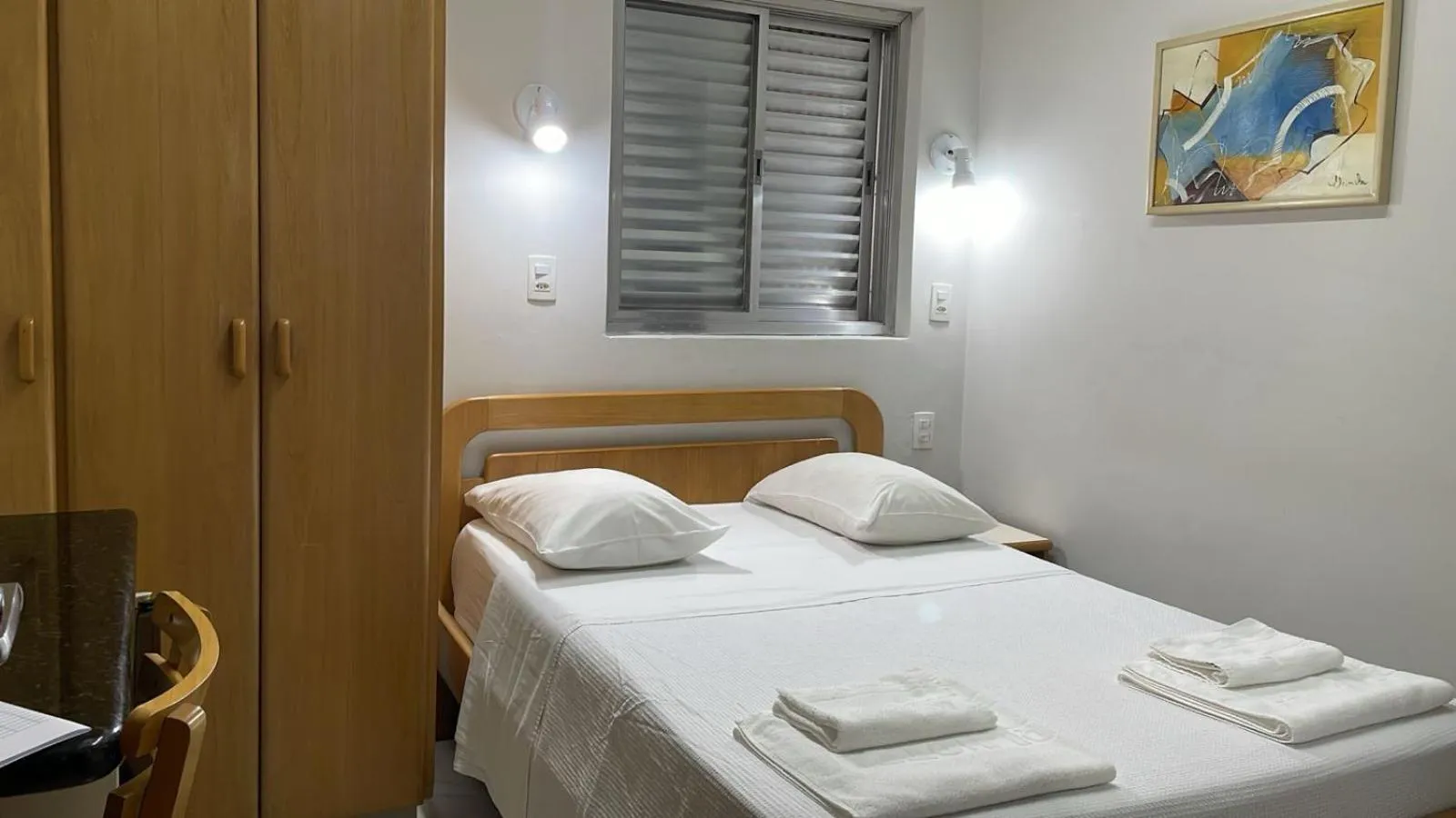 Bed in Missouri Hotel