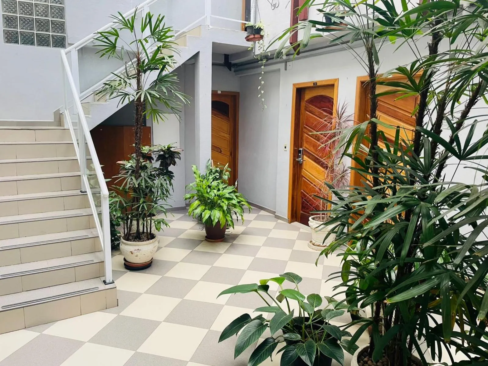 Garden in Missouri Hotel