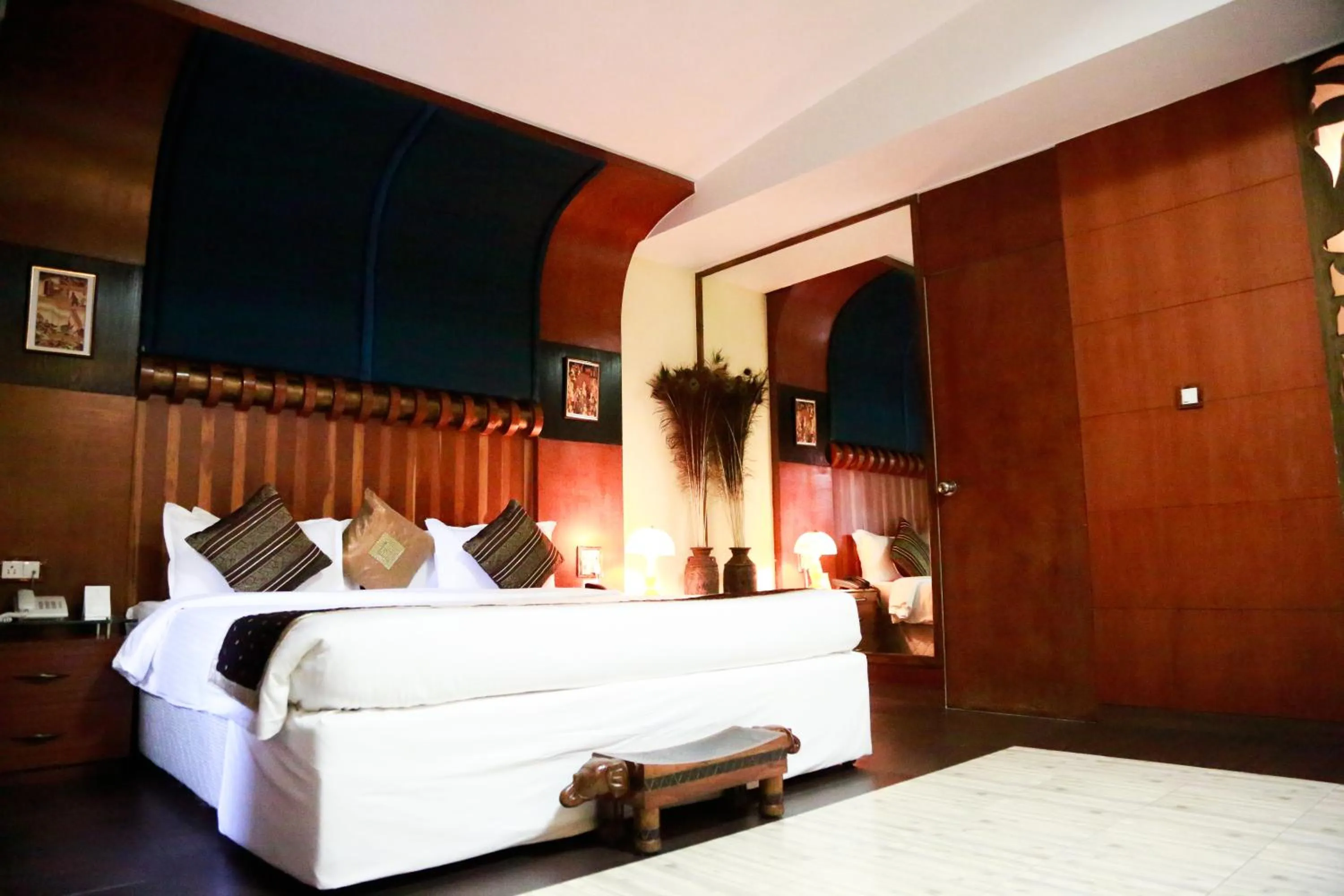 Bed in Grand Heritage Narmada Jacksons