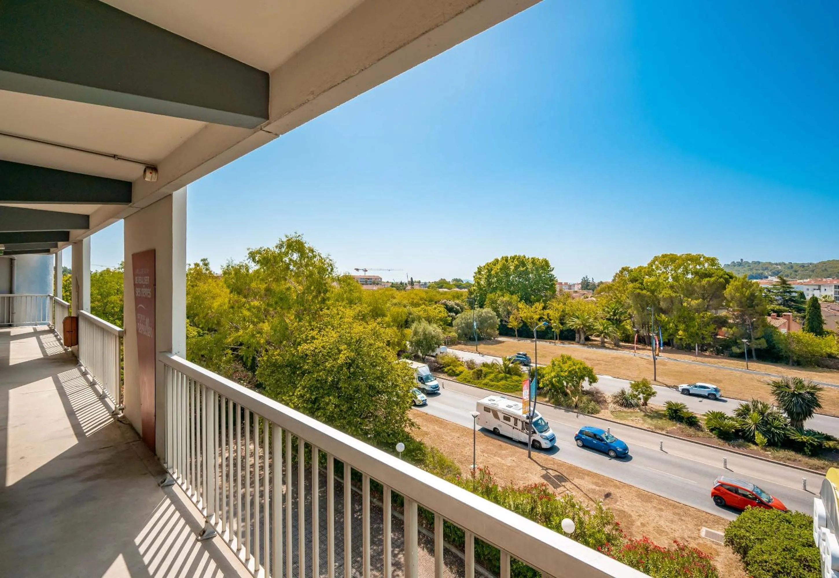 View (from property/room) in B&B HOTEL Hyères
