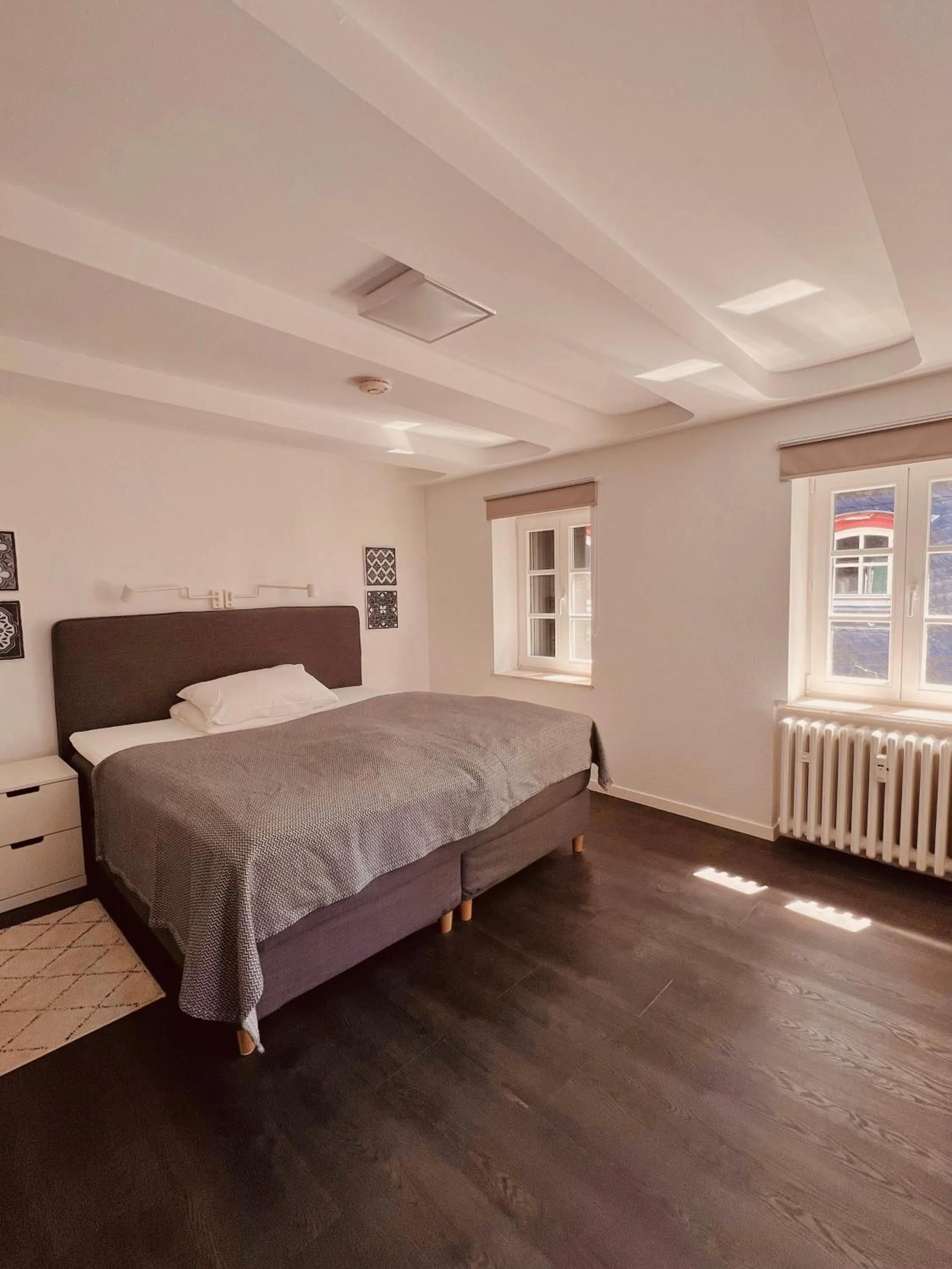 Bedroom, Bed in Hotel "Schloss Friedestrom"