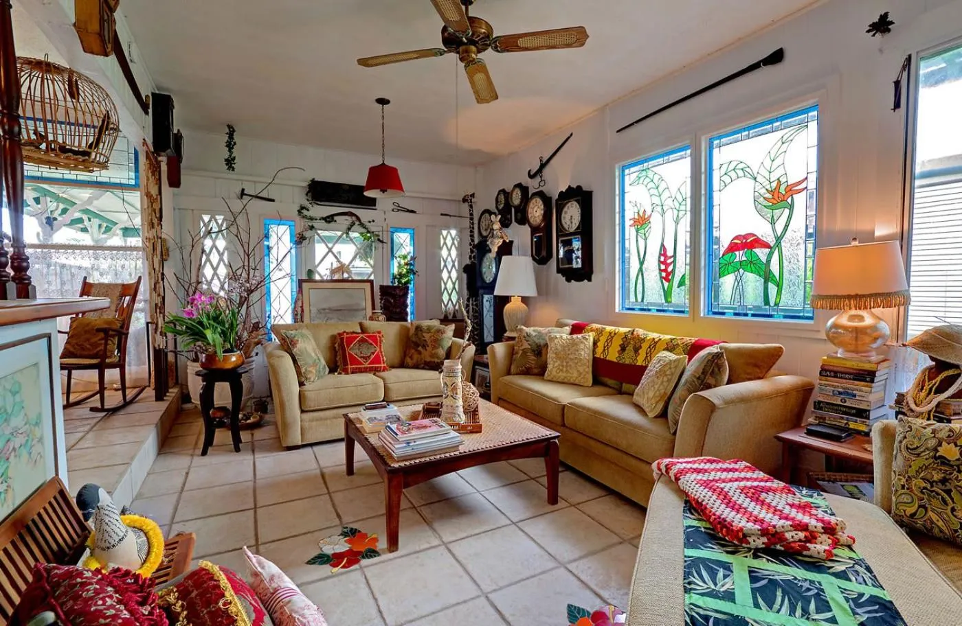 Living room in Hale Kawehi BnB Guesthouse