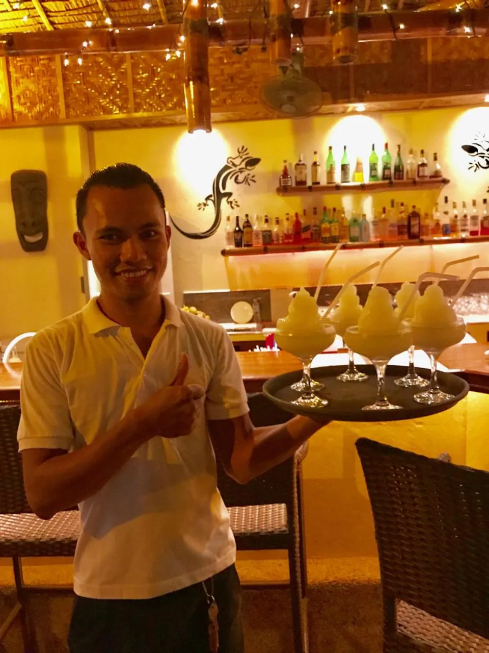 Staff in Pyramid Resort