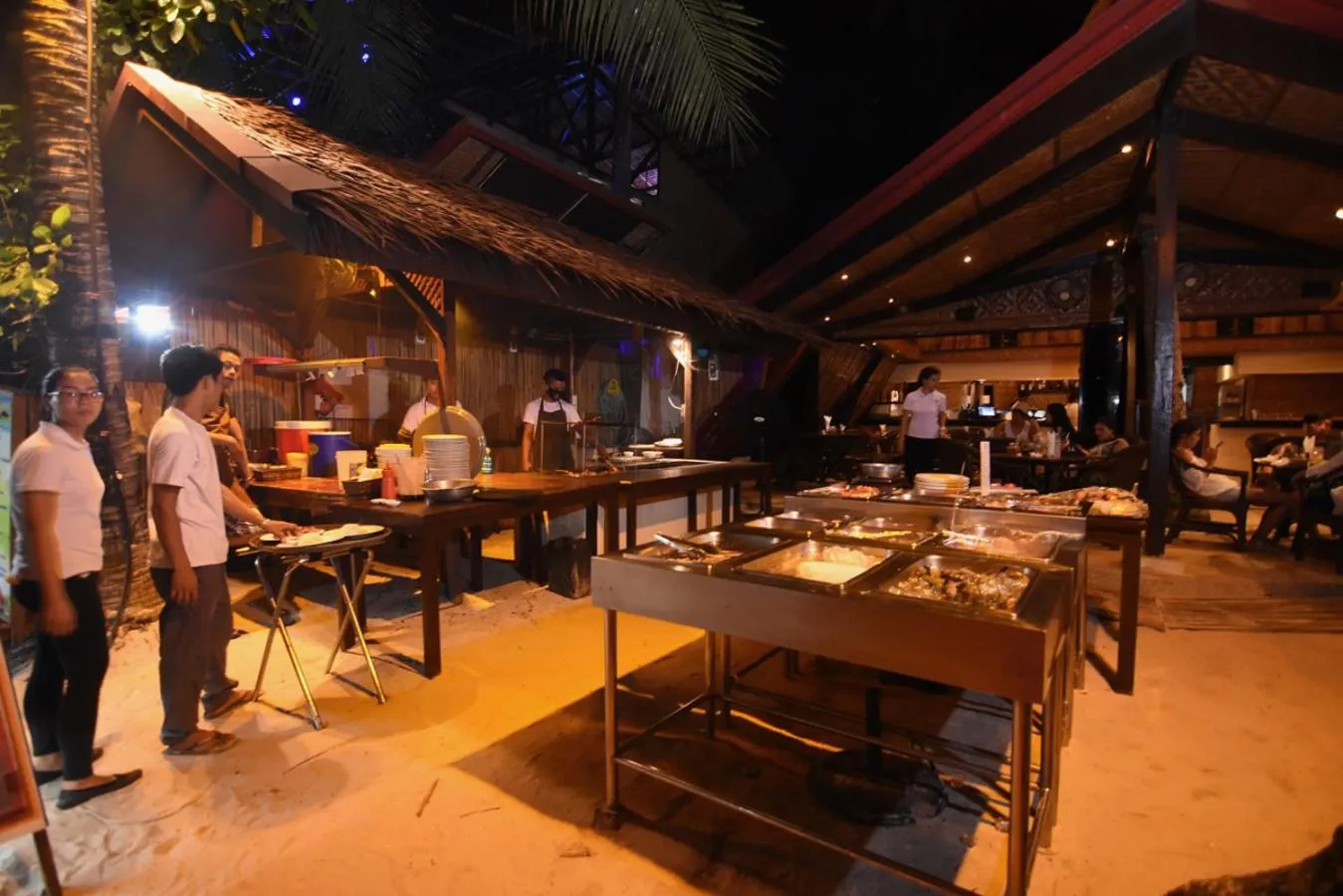 BBQ facilities in Pyramid Resort