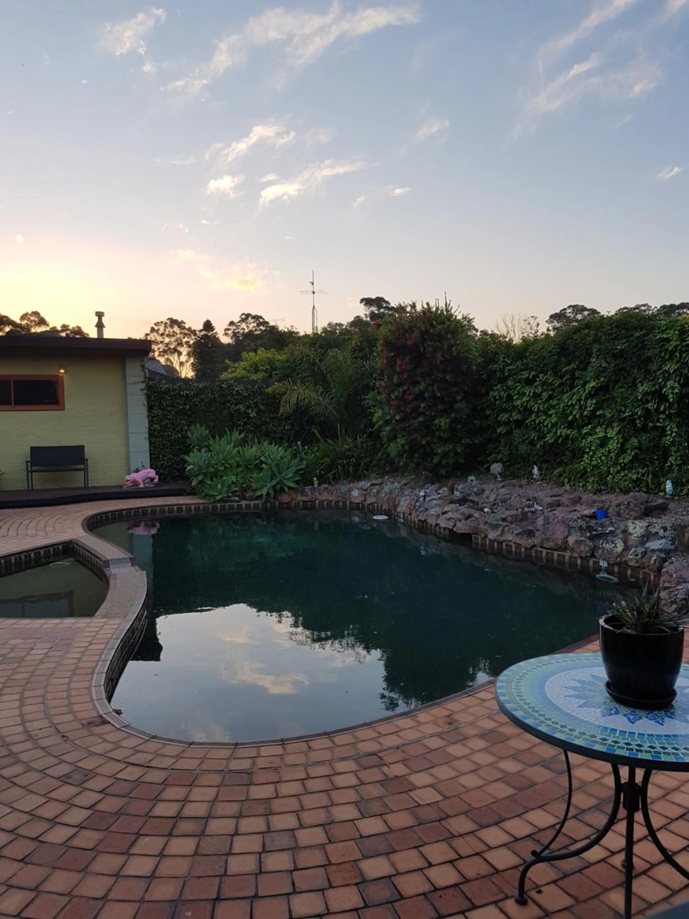 Swimming pool in Getaway Inn Boutique Guest house