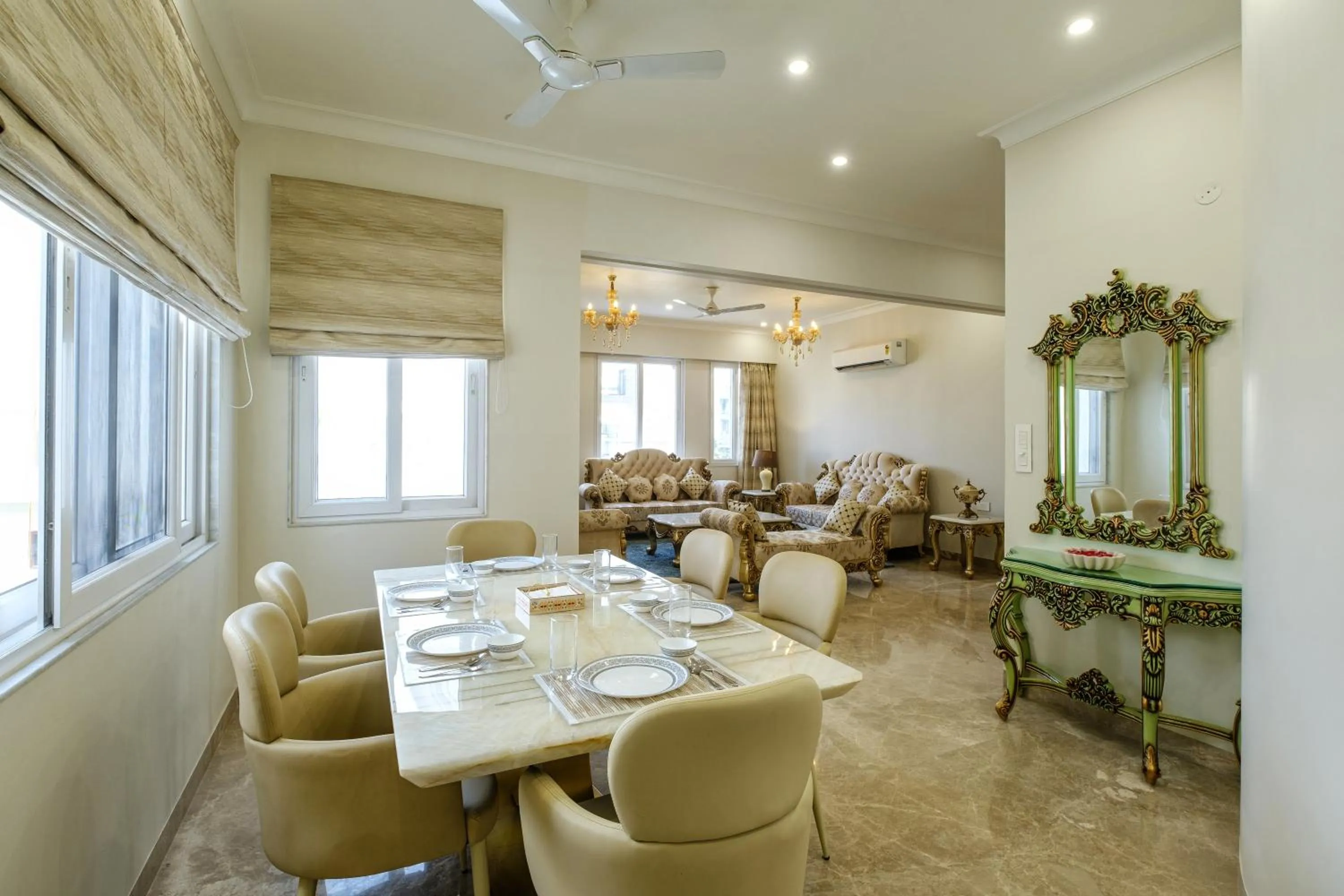 Living room in Palm 34