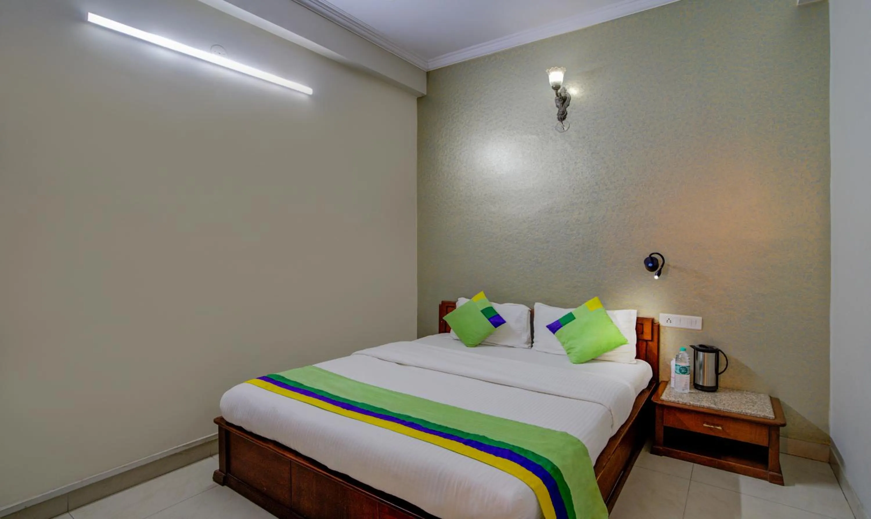 Bedroom, Bed in Treebo Bliss