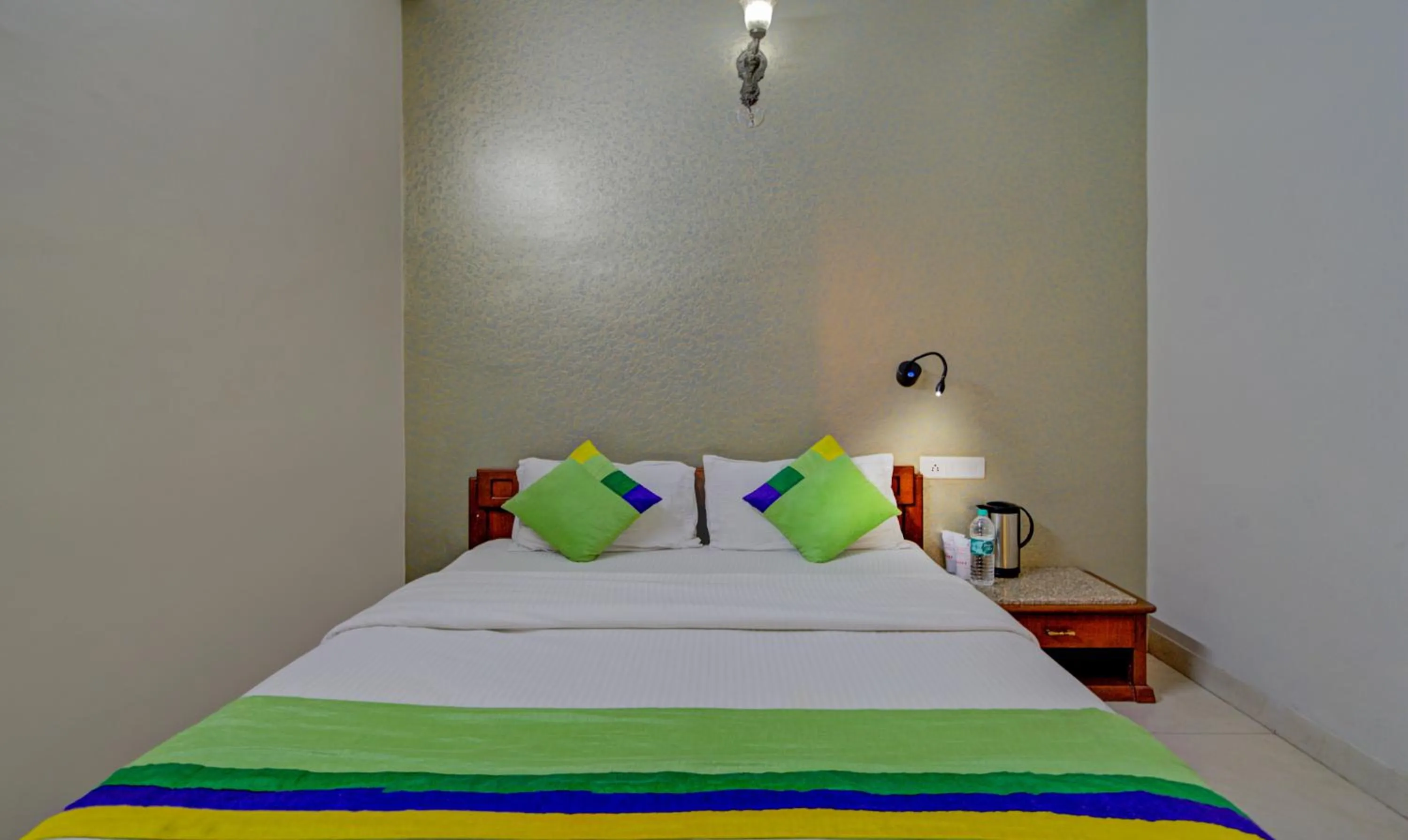 Bedroom, Bed in Treebo Bliss