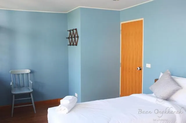 Bedroom, Bed in Baan Ongkharak bed & breakfast