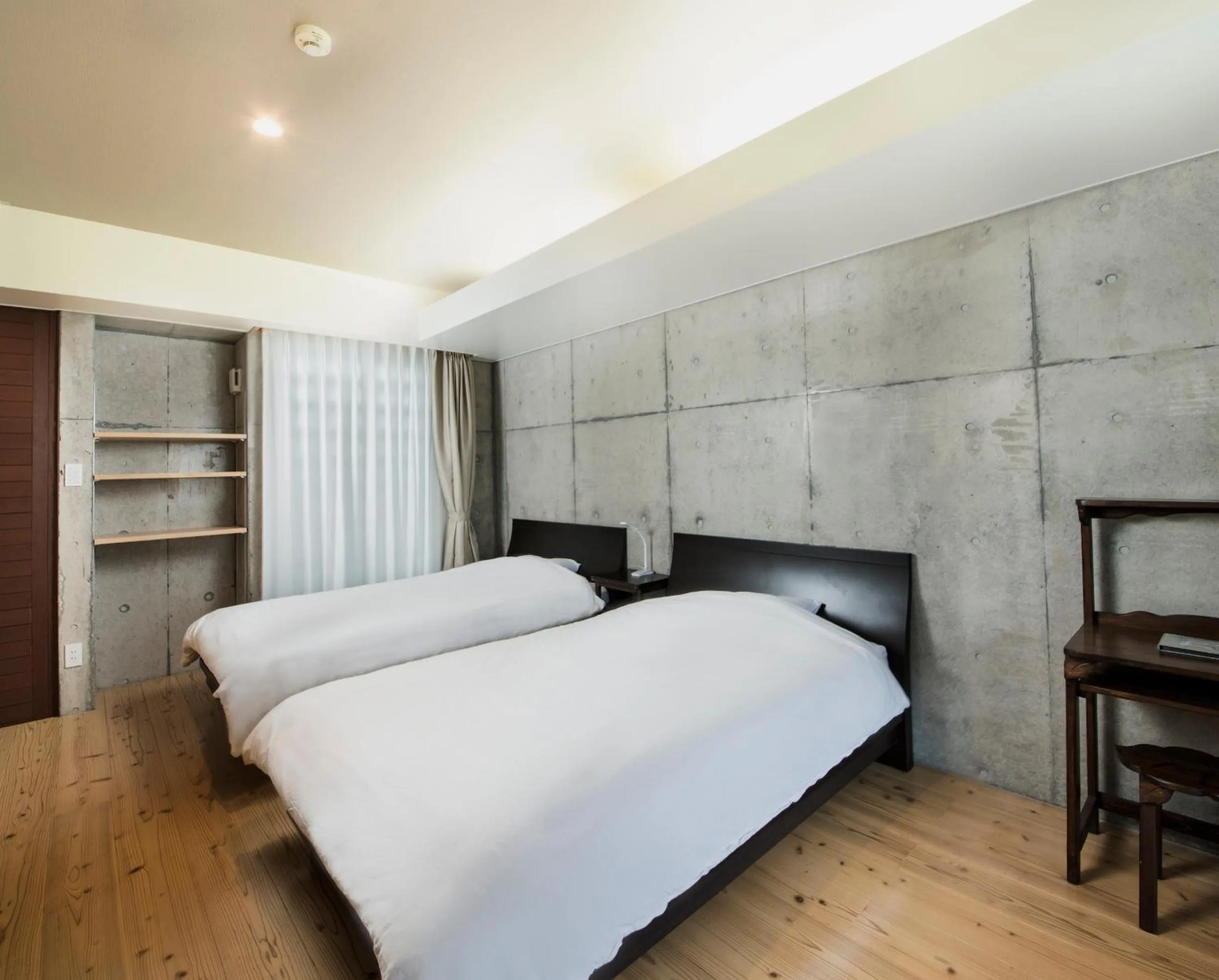 Bed in Asahinoyado Shidakaji