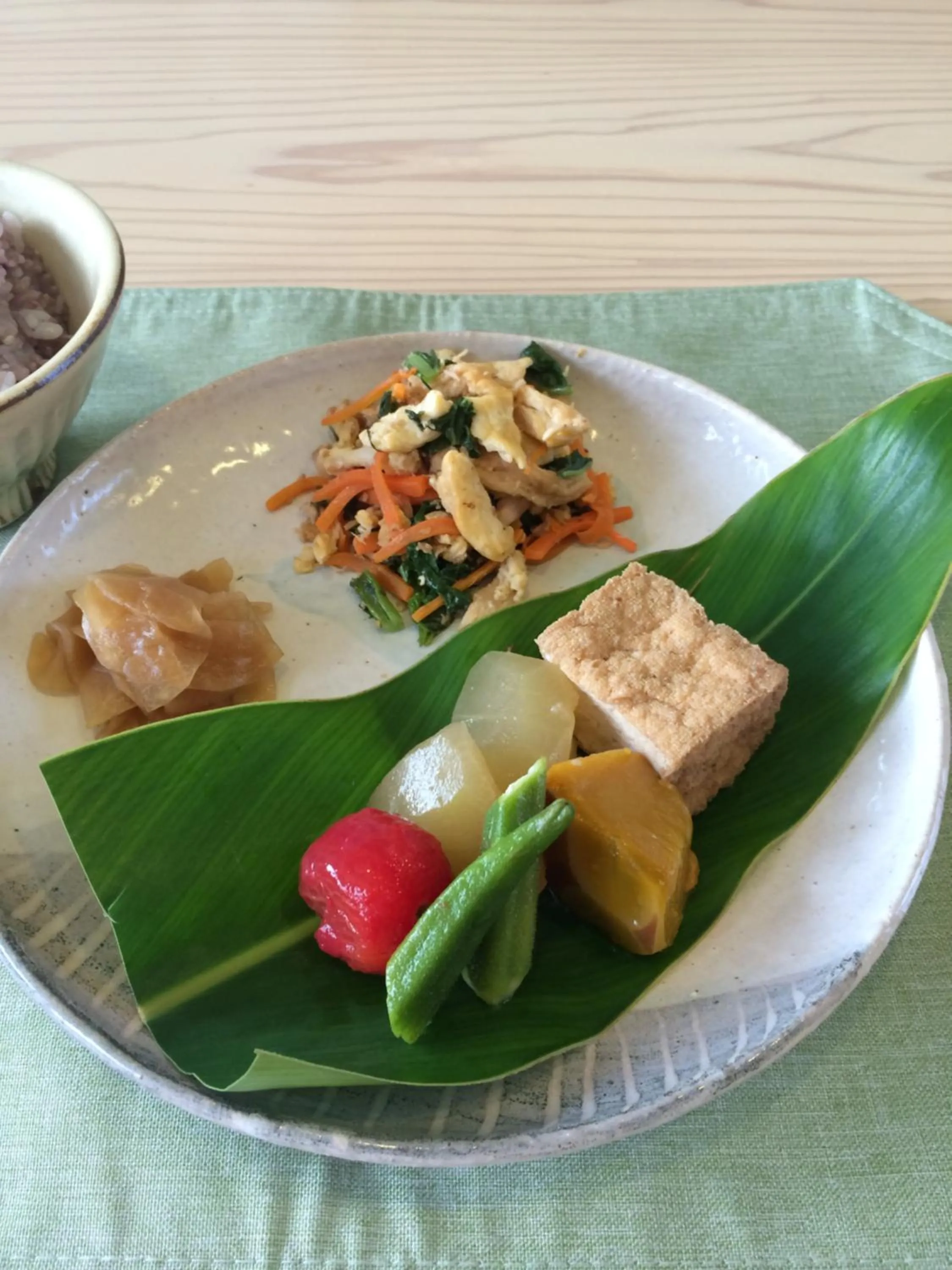 Food close-up in Asahinoyado Shidakaji