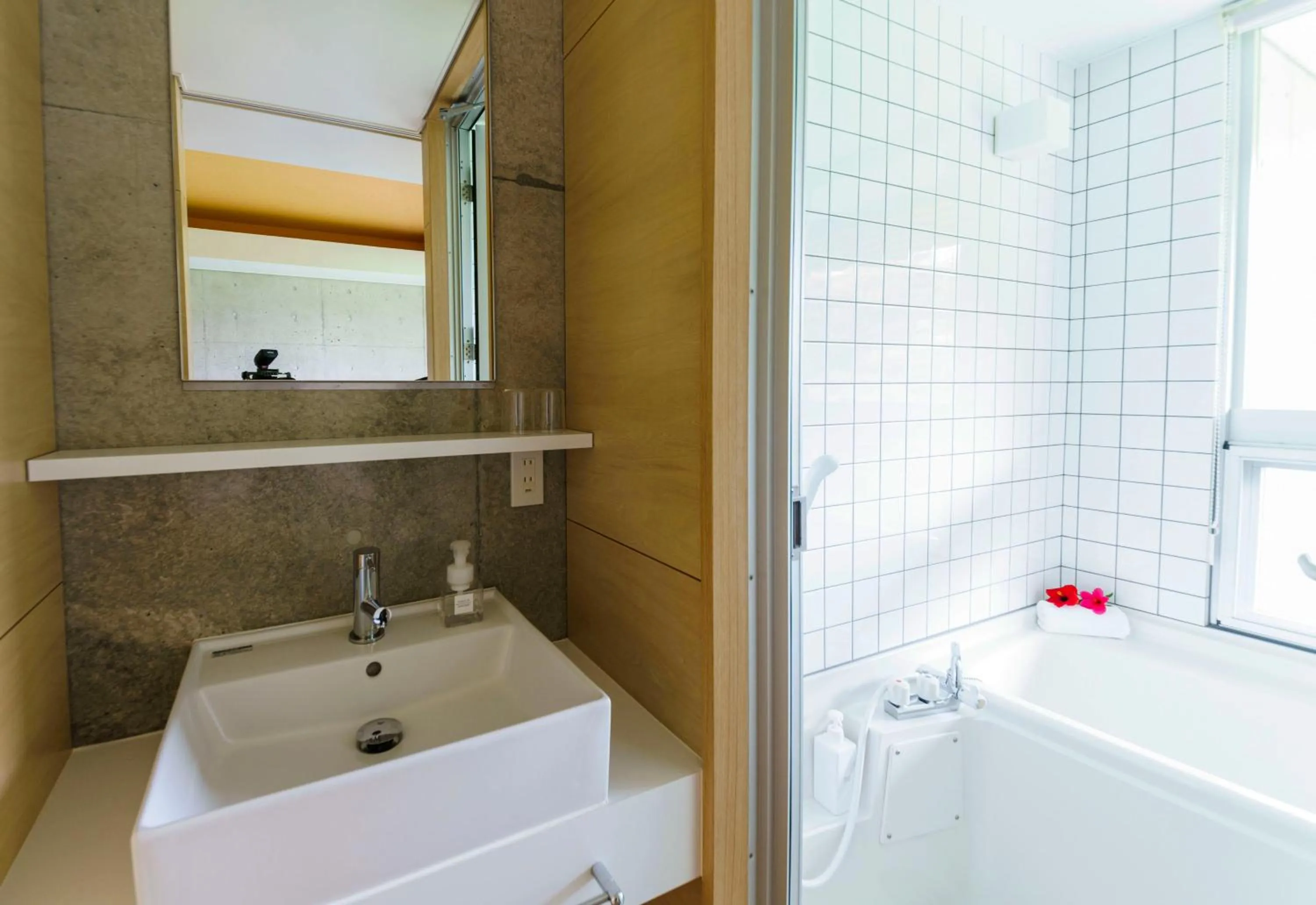 Shower in Asahinoyado Shidakaji