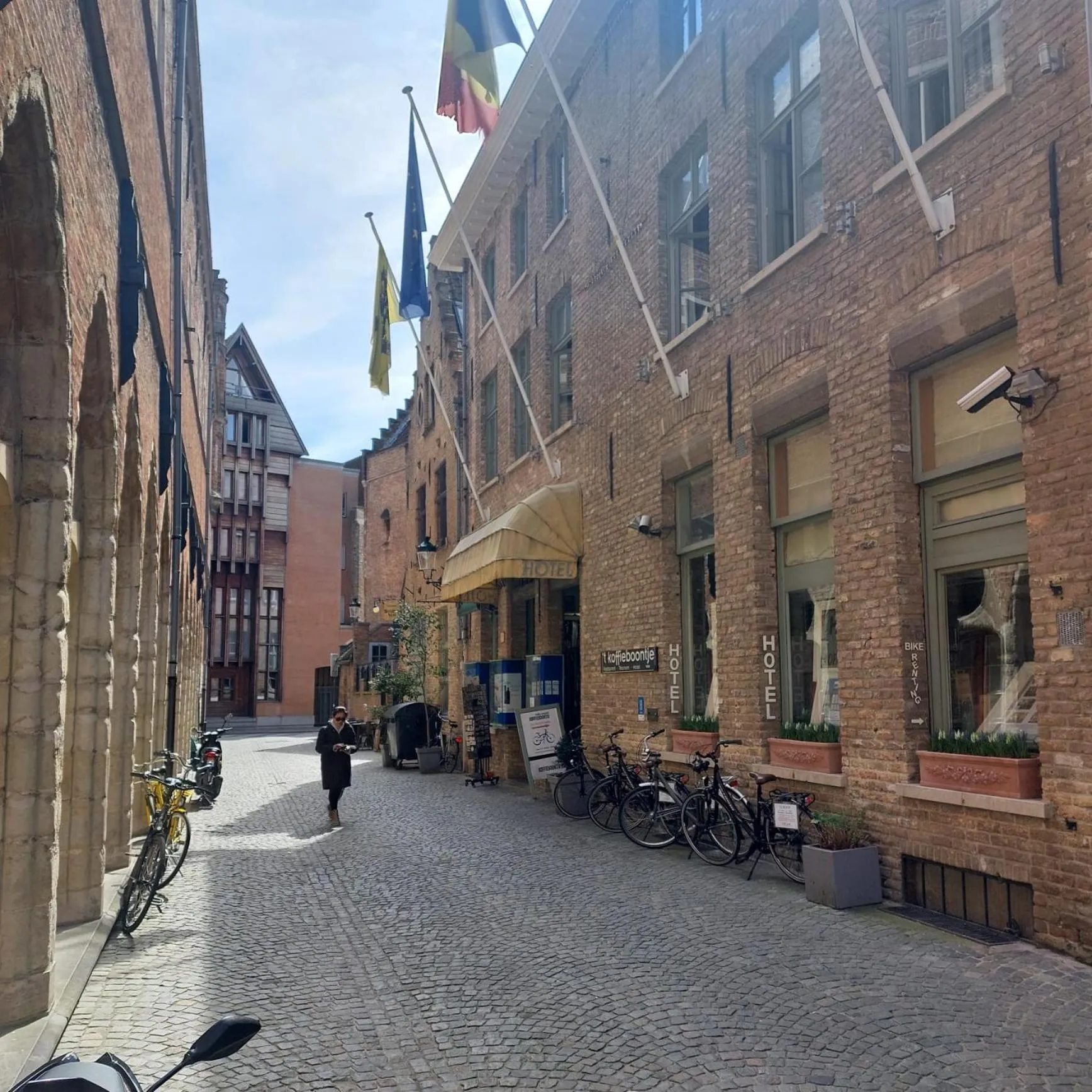 Property building in Hotel Koffieboontje