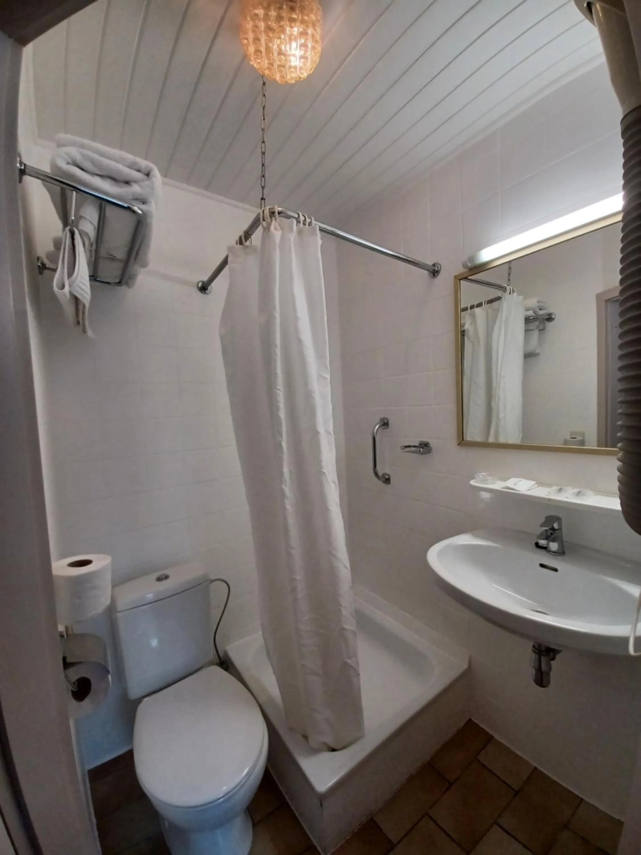 Shower in Hotel Koffieboontje