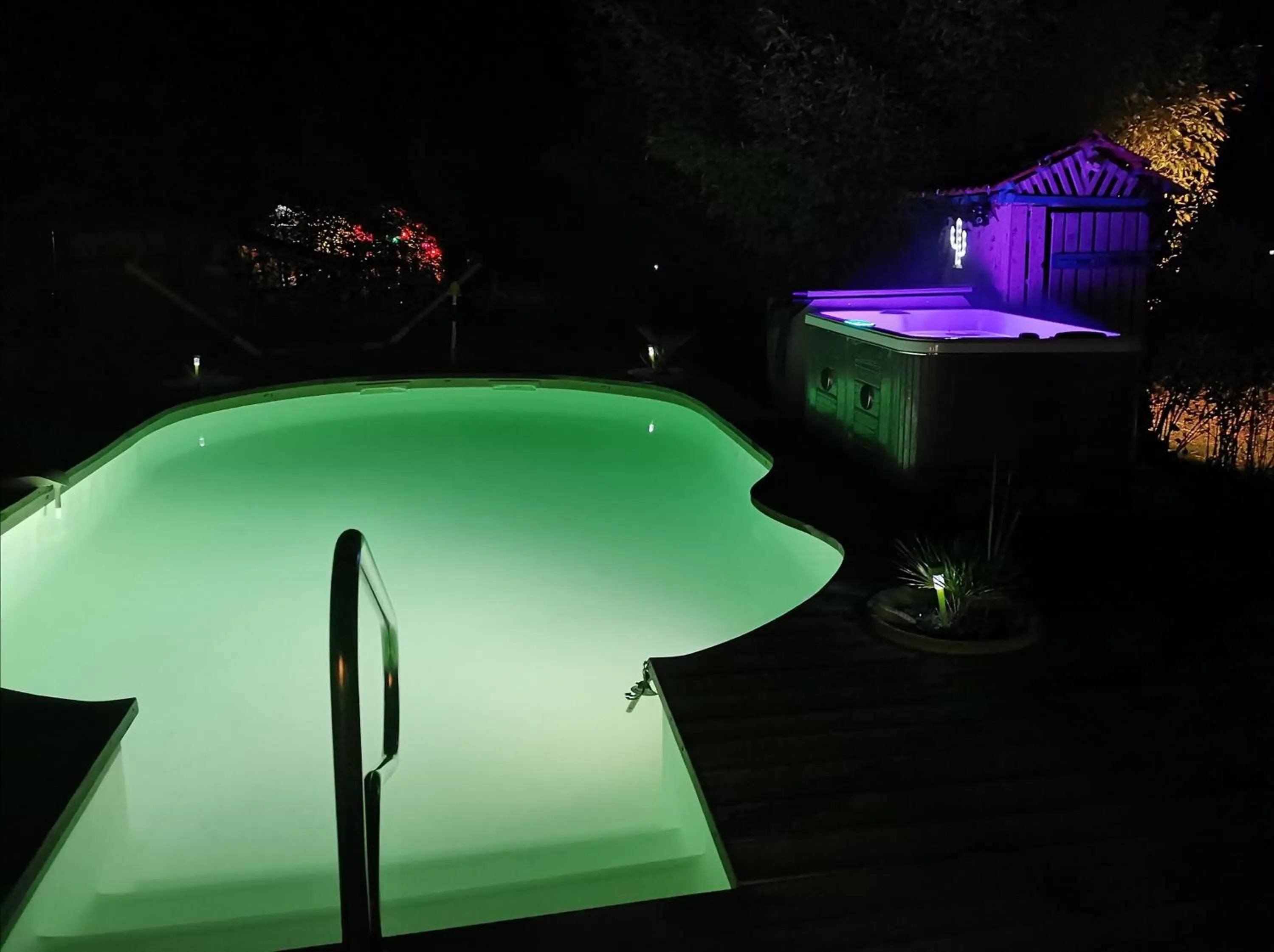 Night in Les Hôtes Landes