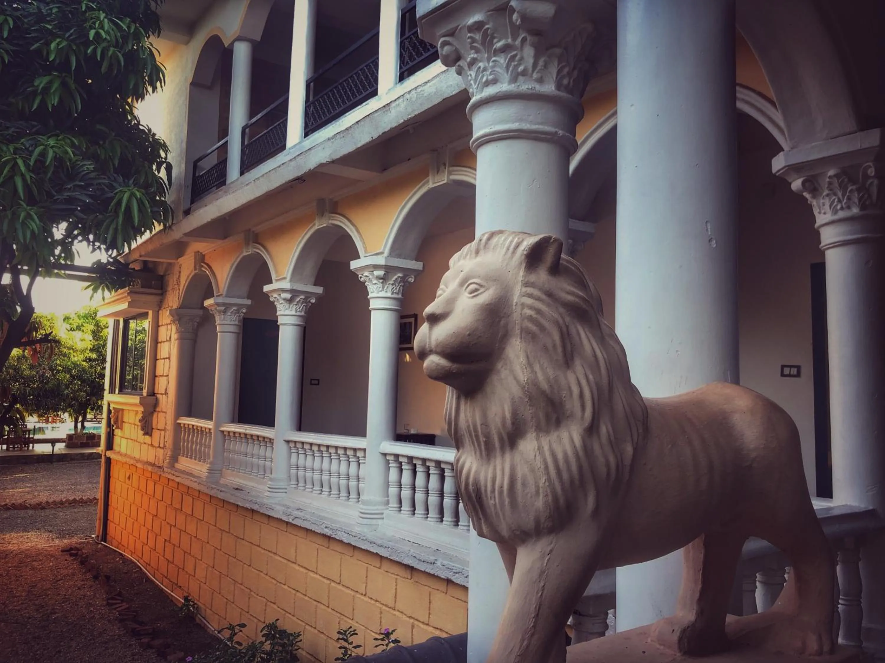 Floor plan in Gir Lions Paw Resort with Swimming Pool