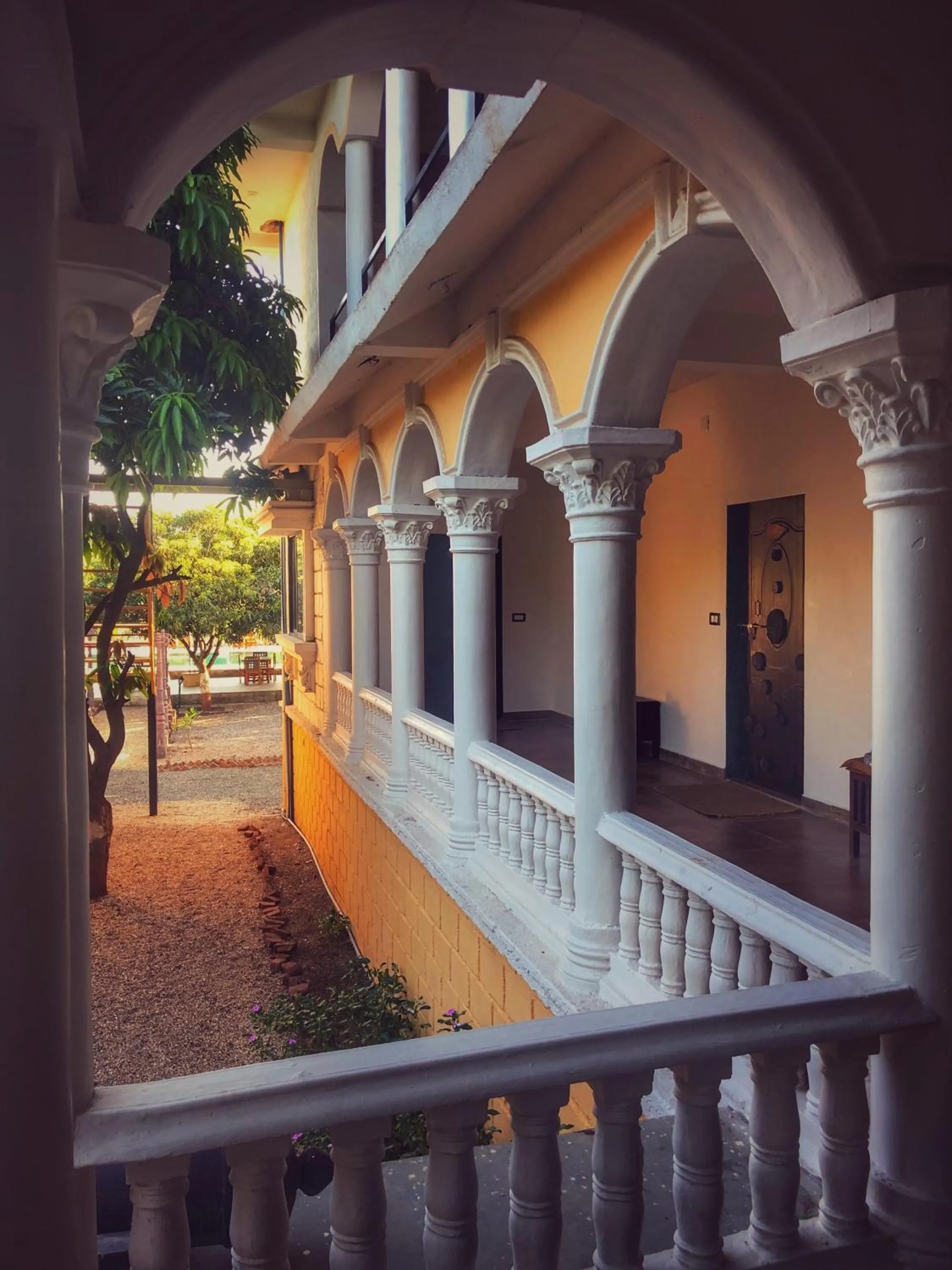 Property building in Gir Lions Paw Resort with Swimming Pool