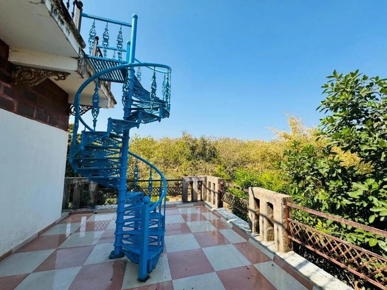 Property building in Gir Lions Paw Resort with Swimming Pool