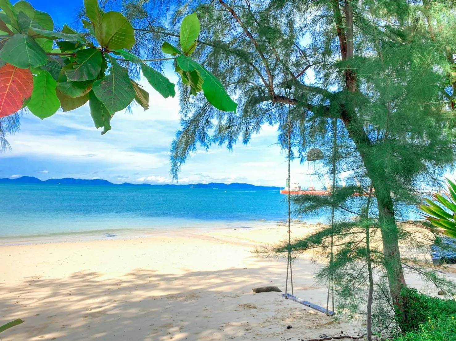Sea view in White Sand Halal House Krabi
