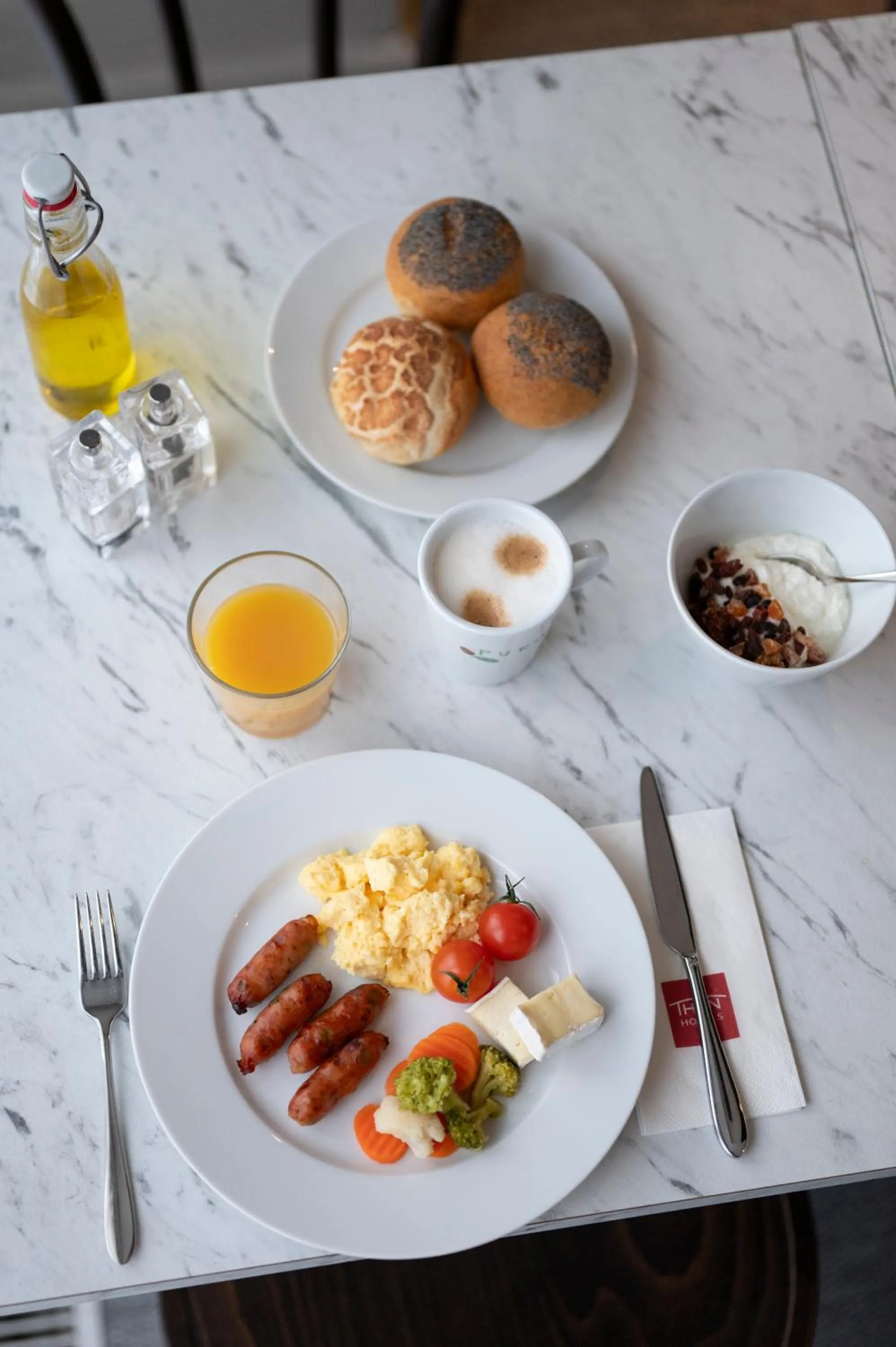 Breakfast in Thon Hotel Brussels Airport